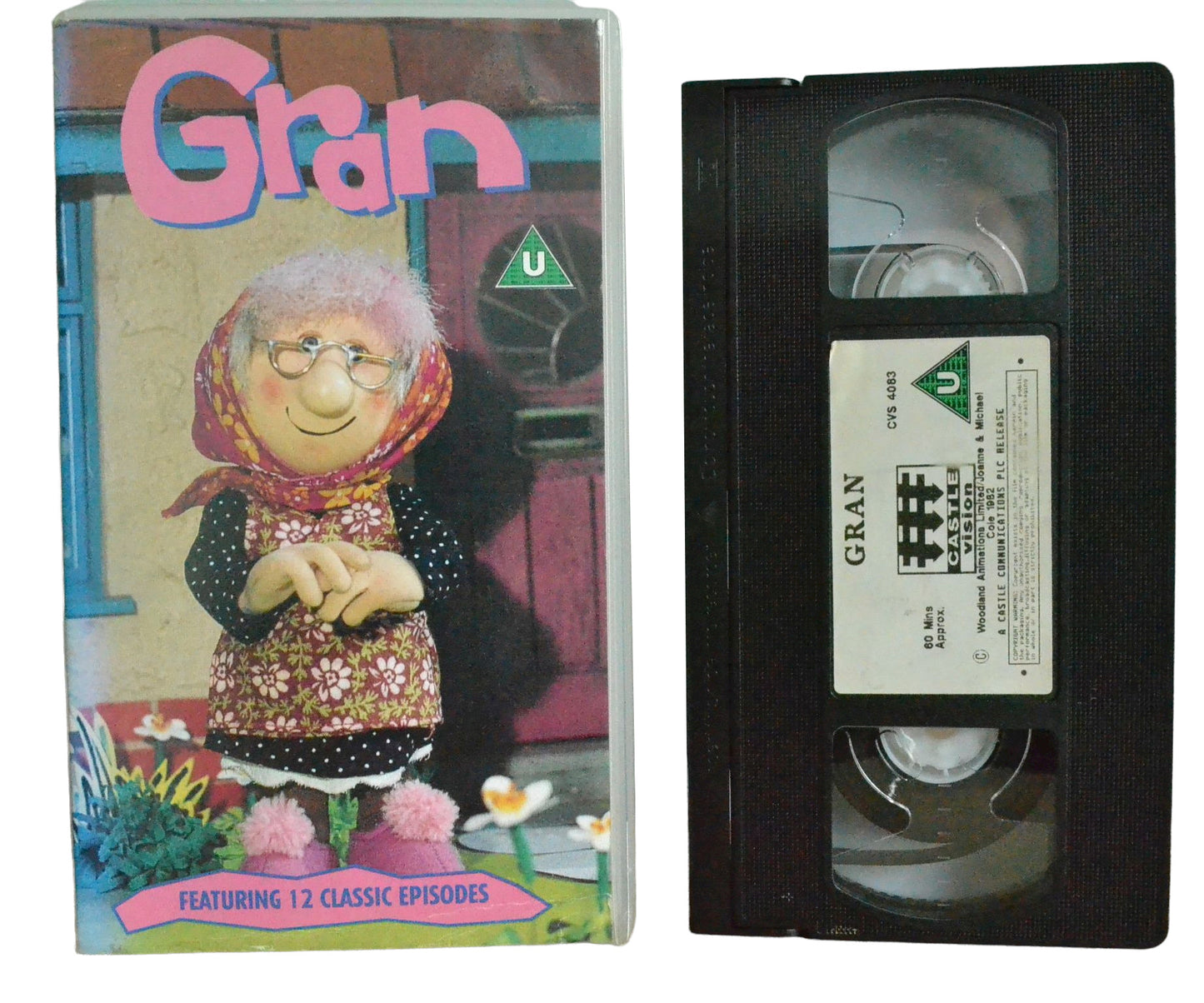 Gran (Featuring 12 Classic Episodes) - Castle Vision - Children's - Pal VHS-