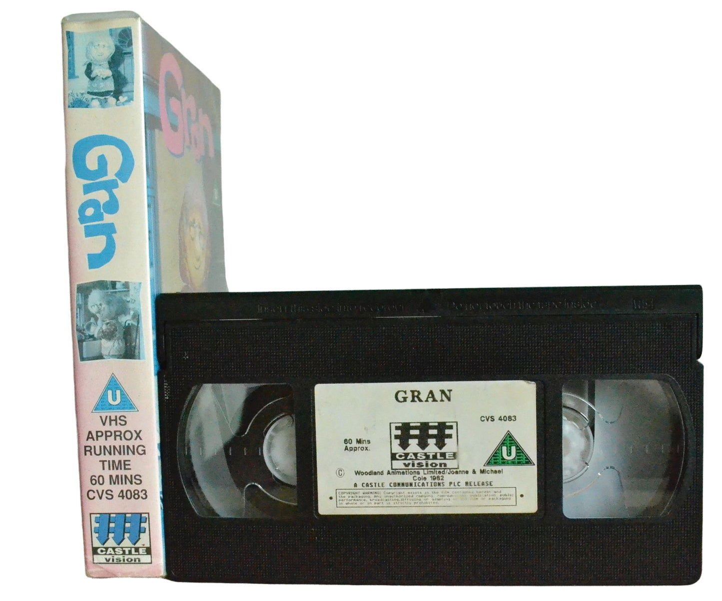 Gran (Featuring 12 Classic Episodes) - Castle Vision - Children's - Pal VHS-