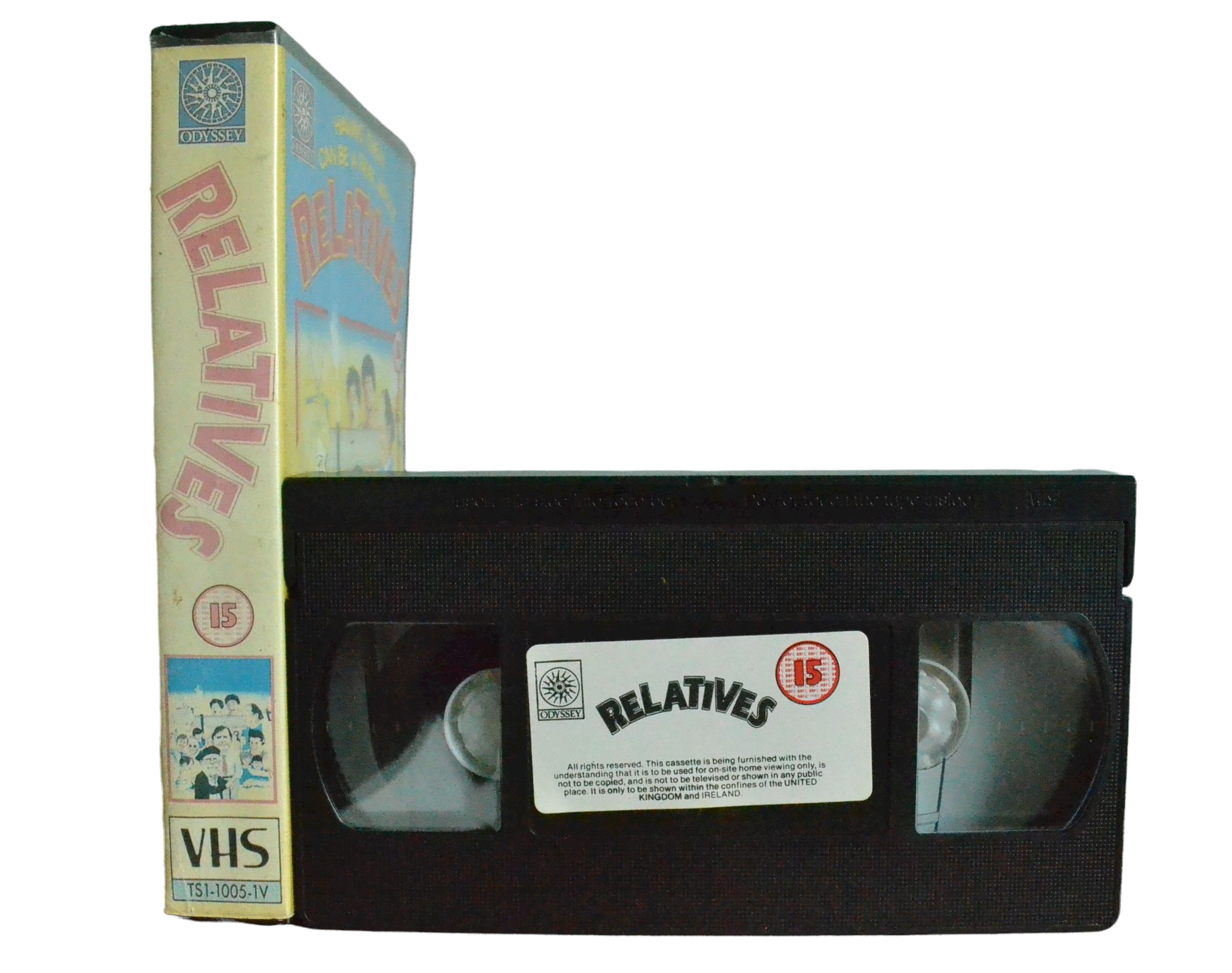 Relatives - Bill Kerr - Odyssey - Vintage - Pal VHS-