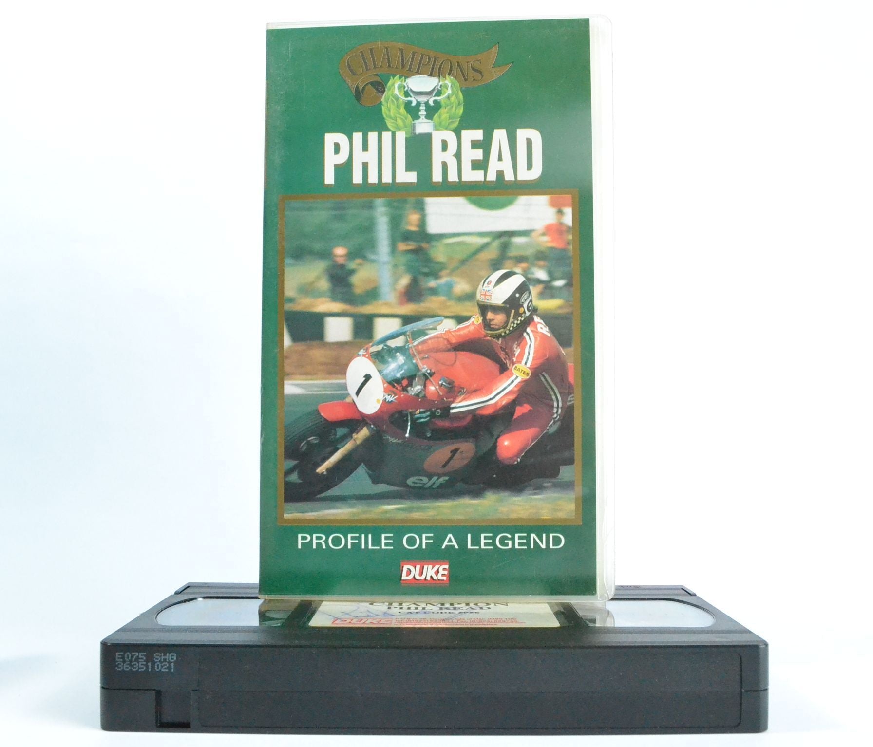 Phil Read: Profile Of A Legend [Authentic Signature Inc] 8x World Champion - VHS-