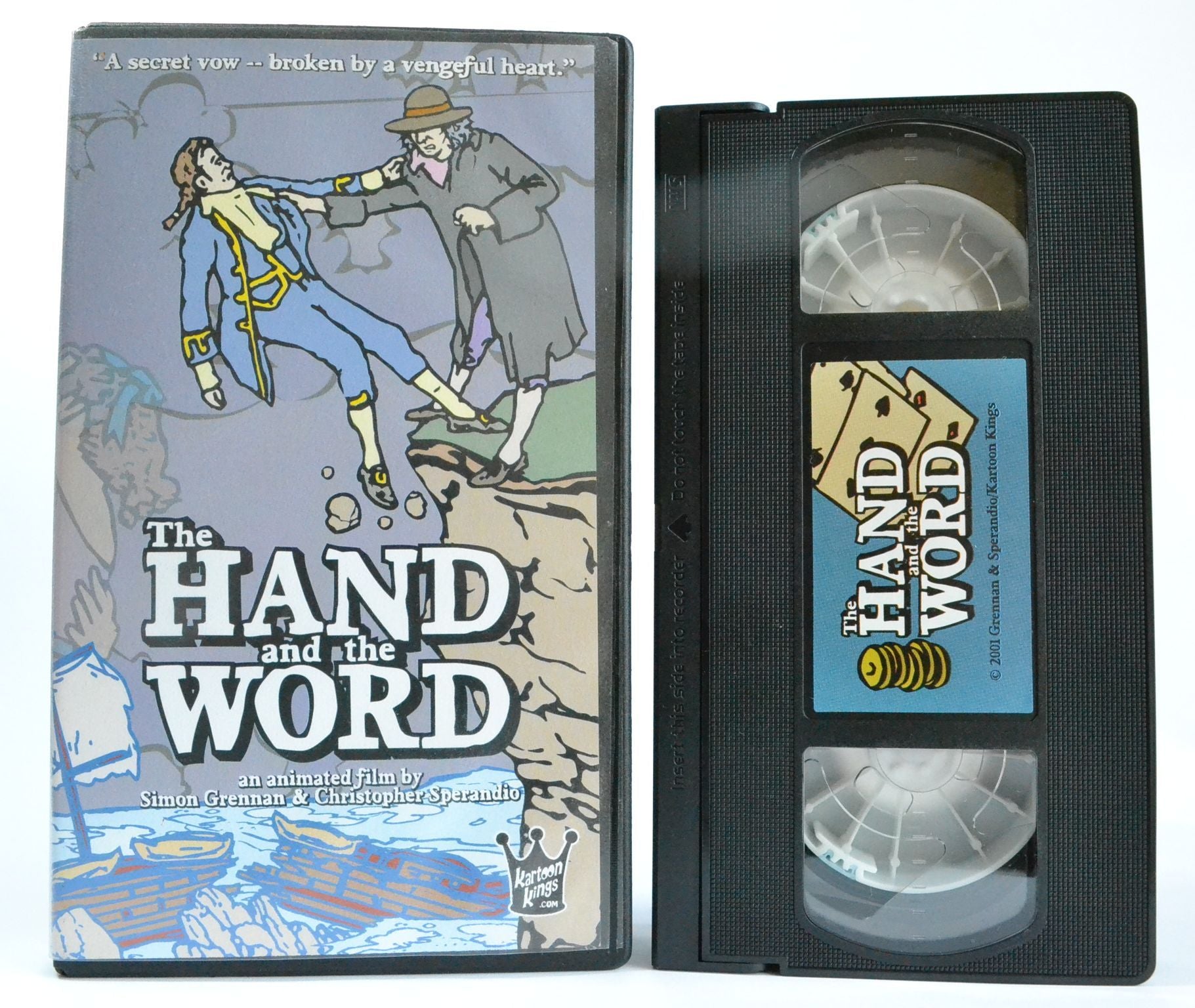 The Hand And The Word: S.Grennan & C.Sperandio [Tweaked Out Art] - VHS-