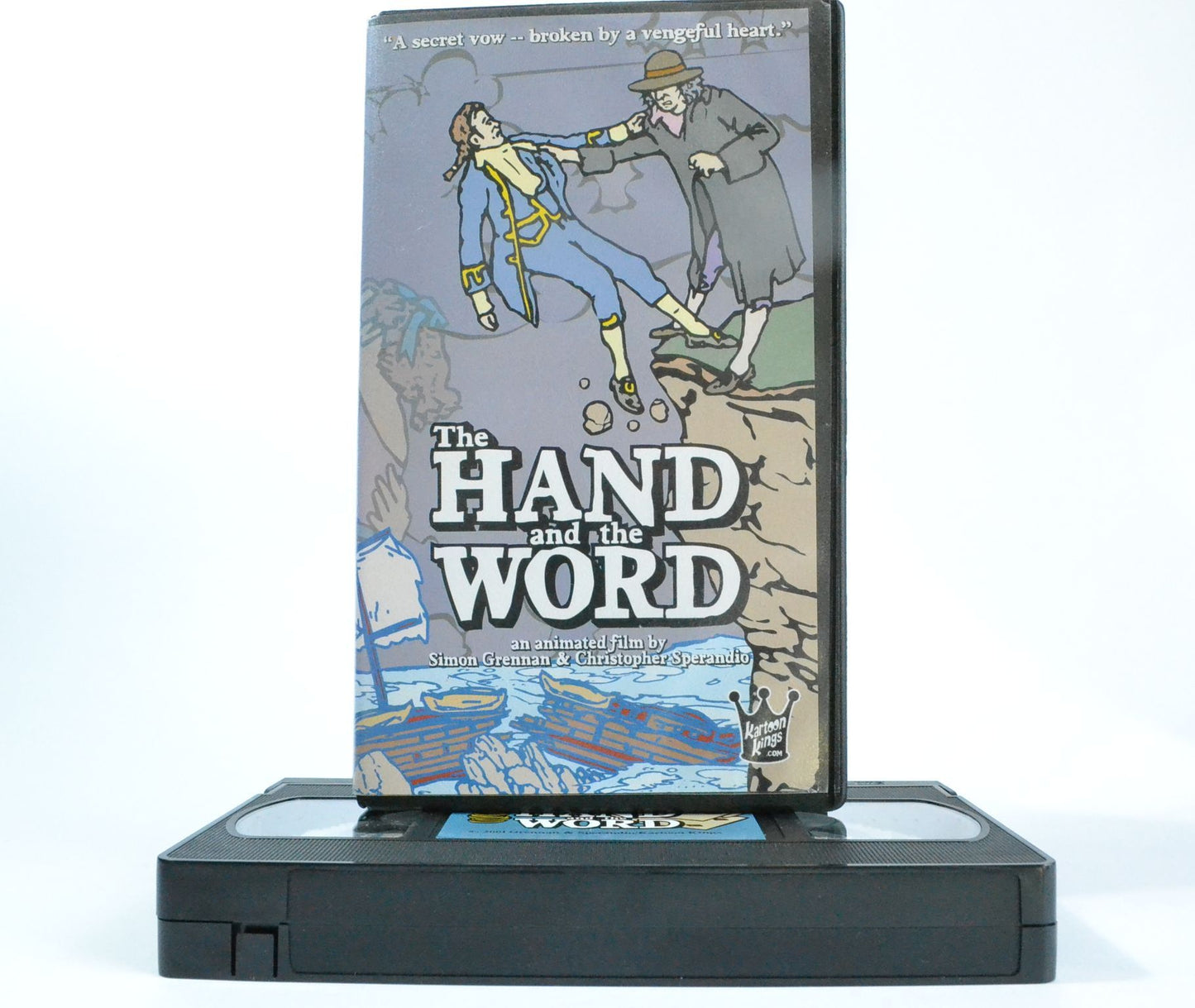 The Hand And The Word: S.Grennan & C.Sperandio [Tweaked Out Art] - VHS-