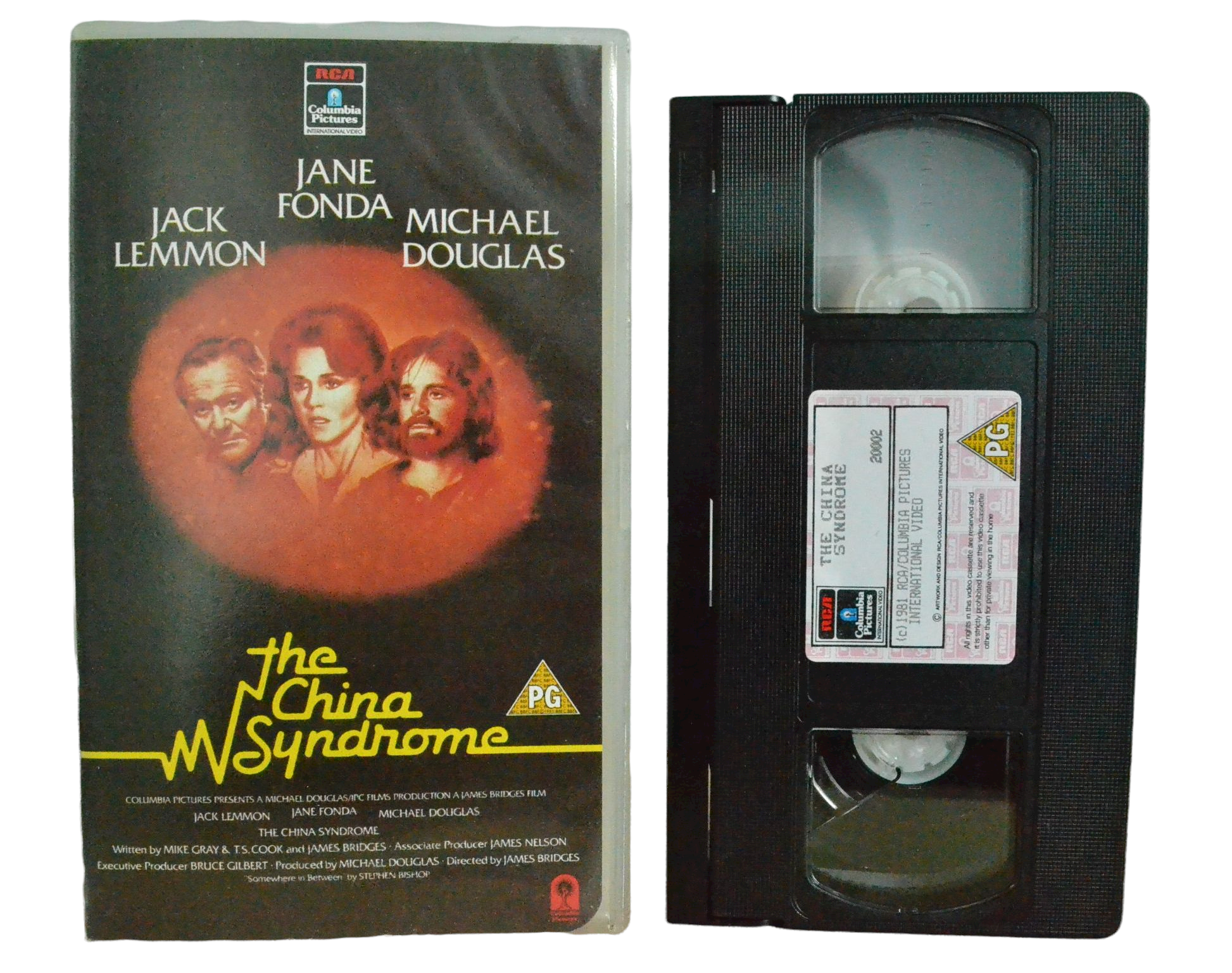 The China Syndrome - Jane Fonda - Columbia Pictures - Vintage - Pal VHS-