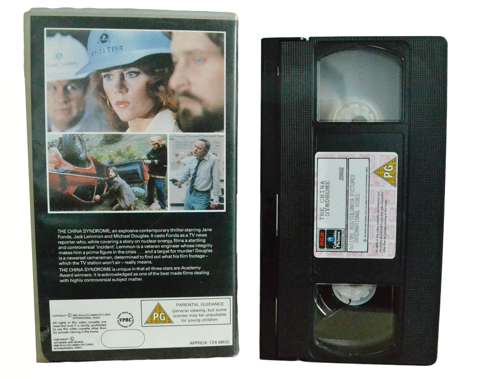 The China Syndrome - Jane Fonda - Columbia Pictures - Vintage - Pal VHS-