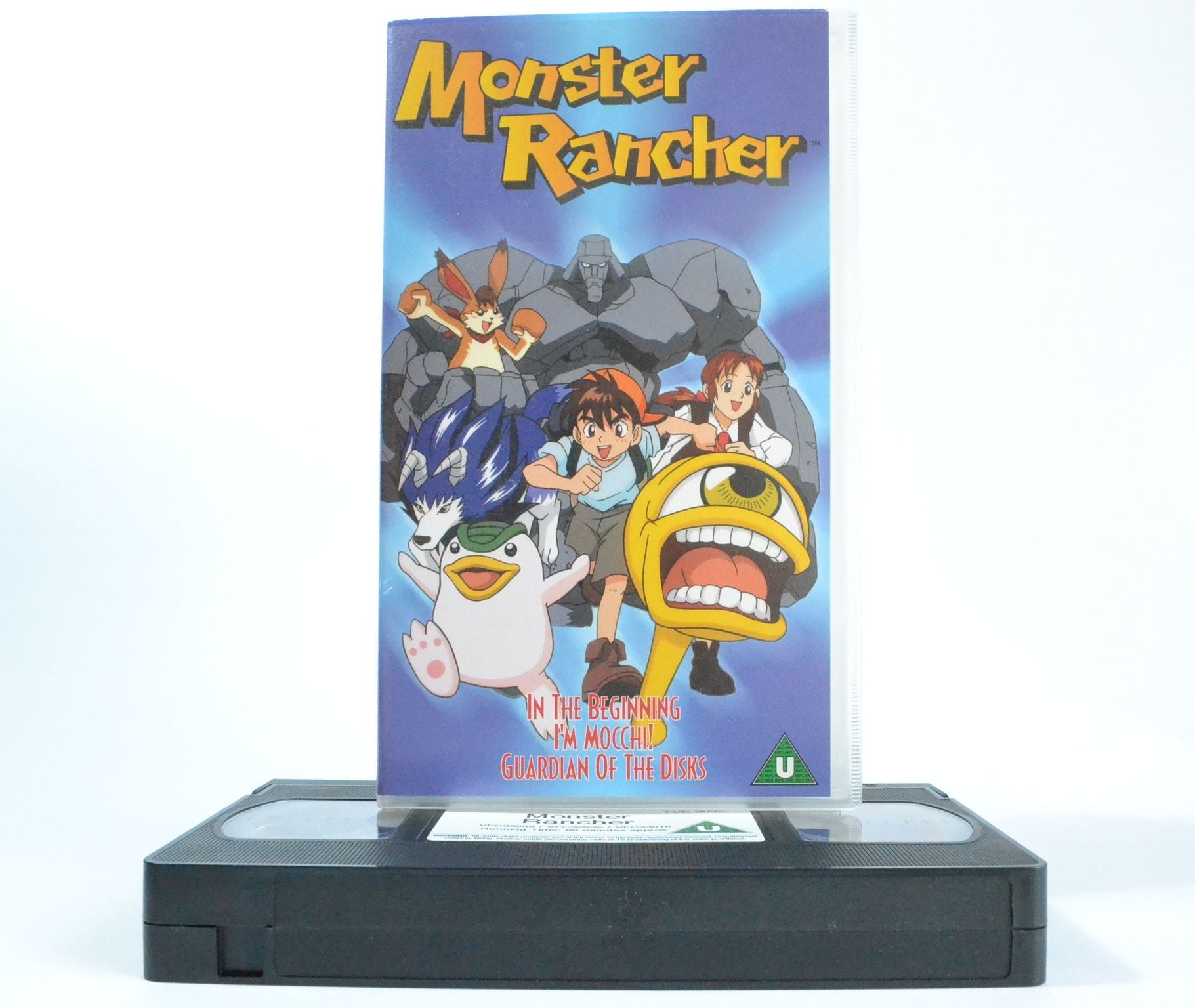 Monster Rancher: In The Beginning/I’m Mocchi/Guardian Of The Disks (1999) VHS-