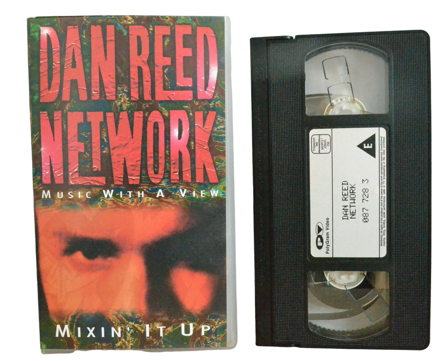 Dan Reed Network - Mixin' It Up (Music With A View) - Dan Reed - PolyGram Video - Musical - Pal VHS-