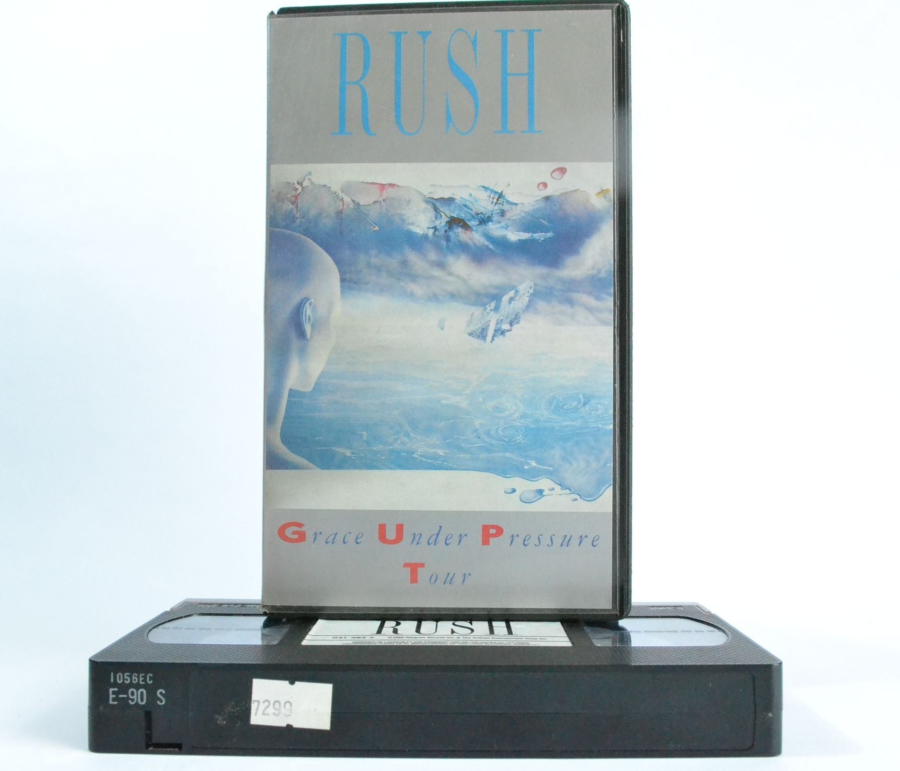 Rush: Grace Under Pressure Tour - Geddy Lee - Alex Lifeson - Neil Peart (1986) VHS-