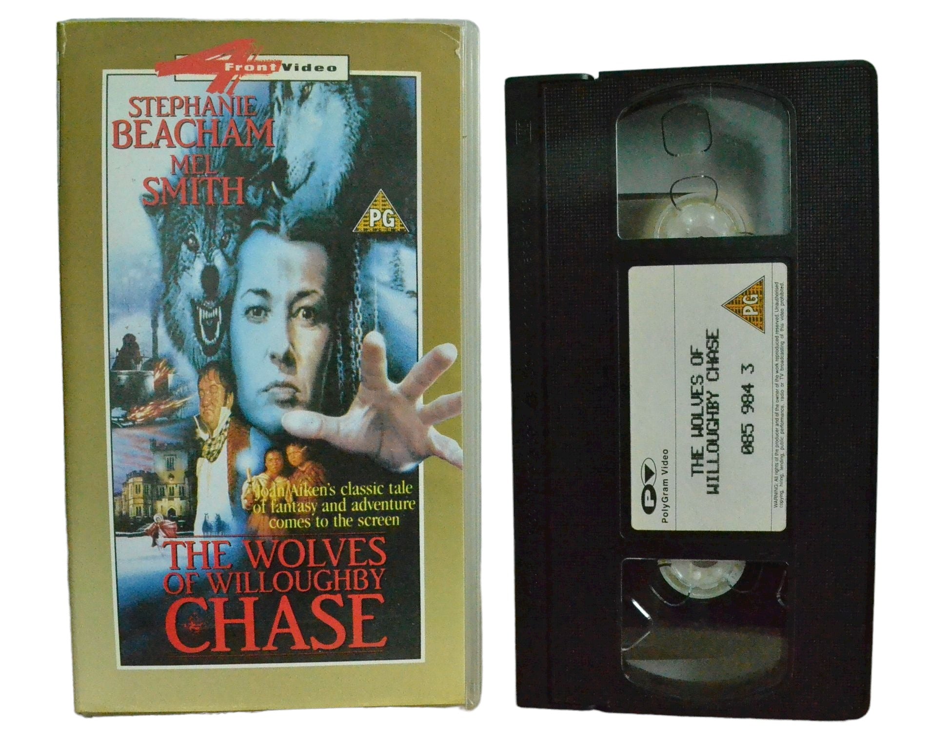 The Wolves Of Willoughby Chase - Stephanie Beacham - 4 Front Video - Childrens - Pal VHS-