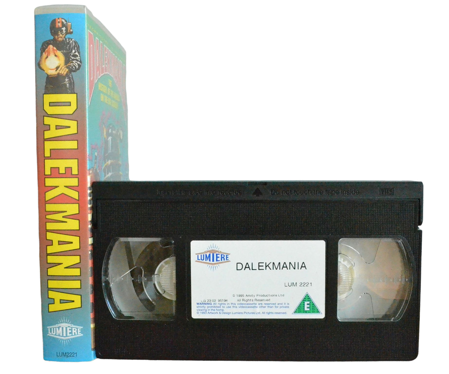 Dalekmania The History Of The Daleks On The Big Screen! - Lumiere - Children's - Pal VHS-