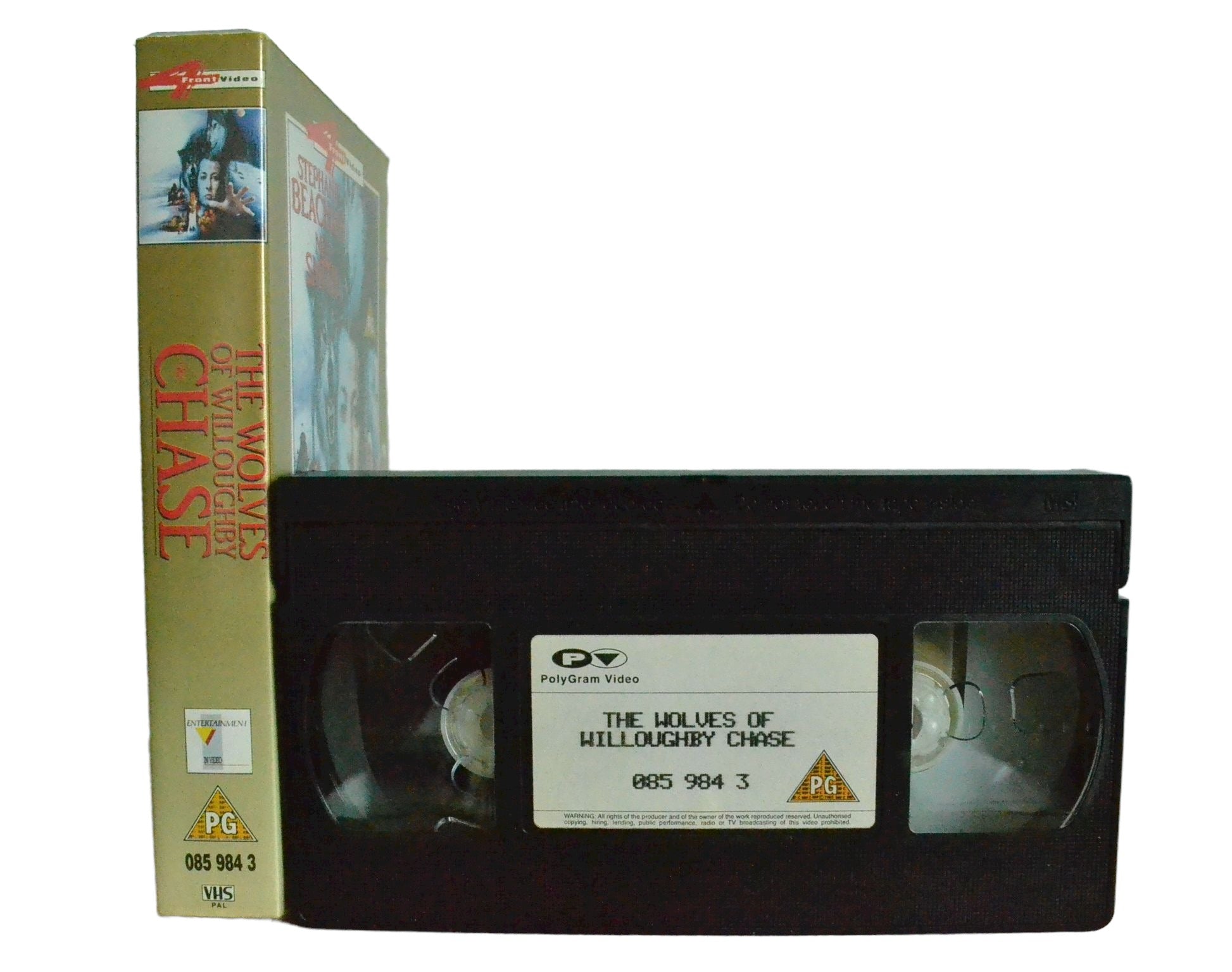 The Wolves Of Willoughby Chase - Stephanie Beacham - 4 Front Video - Childrens - Pal VHS-