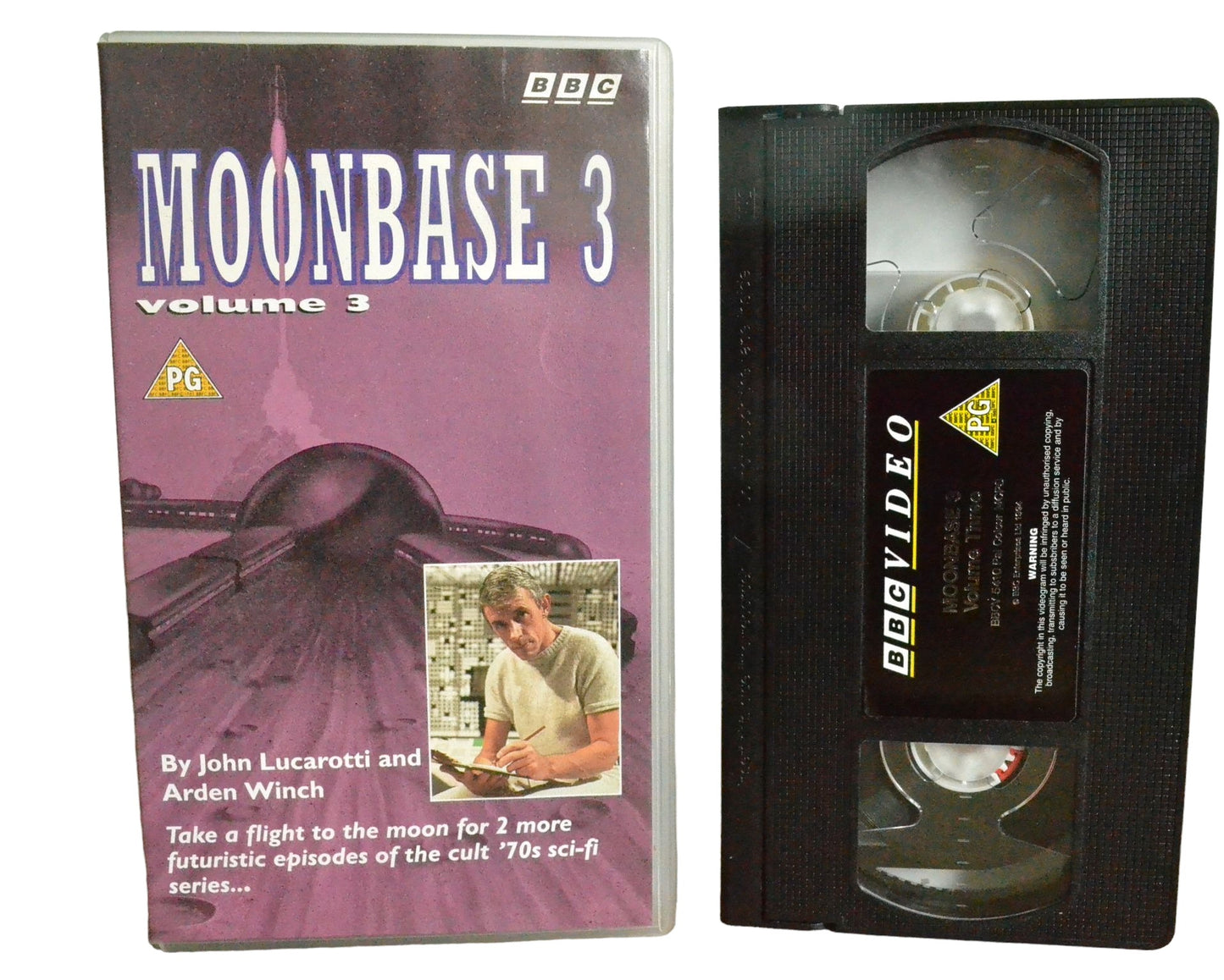 Moonbase 3 : Volume 3 - Donald Houston - BBC Video - BBCV5410 - Sci-Fi - Pal - VHS-