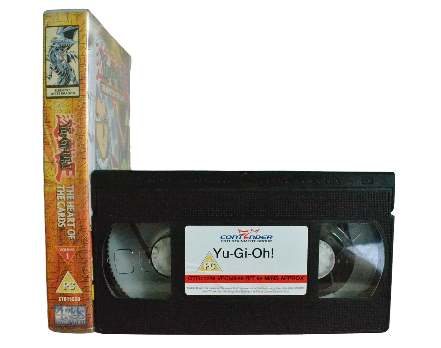 Yu-Gi-Oh! - The Heart Of The Cards: Volume 1 (Special Limited Edition) - Dan Green - 4 Kids Home Video - Children - Pal VHS-