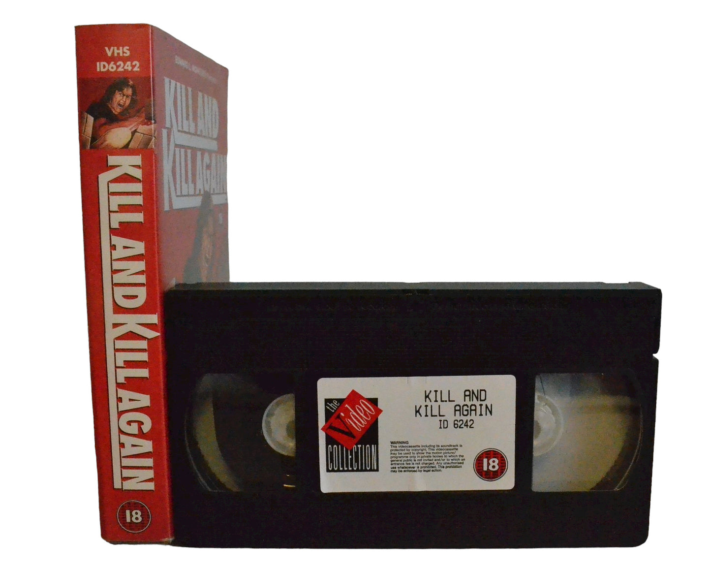 Kill And Kill Again - James Ryan - The Video Collection - Action - Pal - VHS-