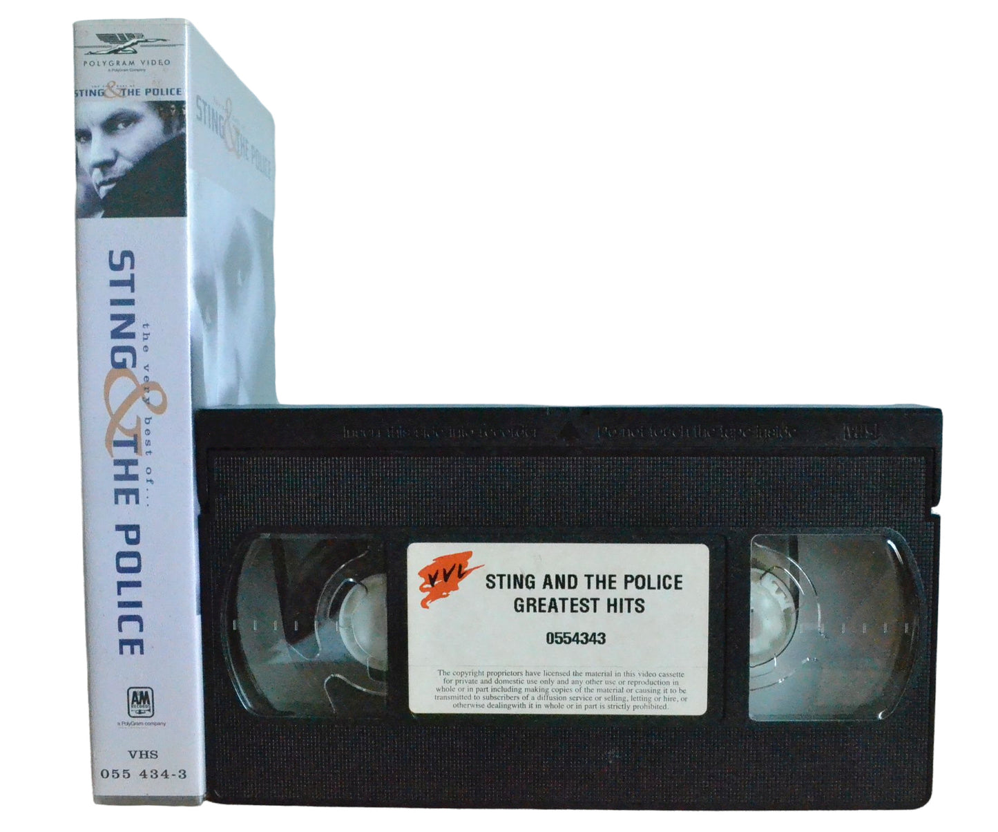 The Very Best Of Sting & The Police - PolyGram Video - Musical - Pal VHS-