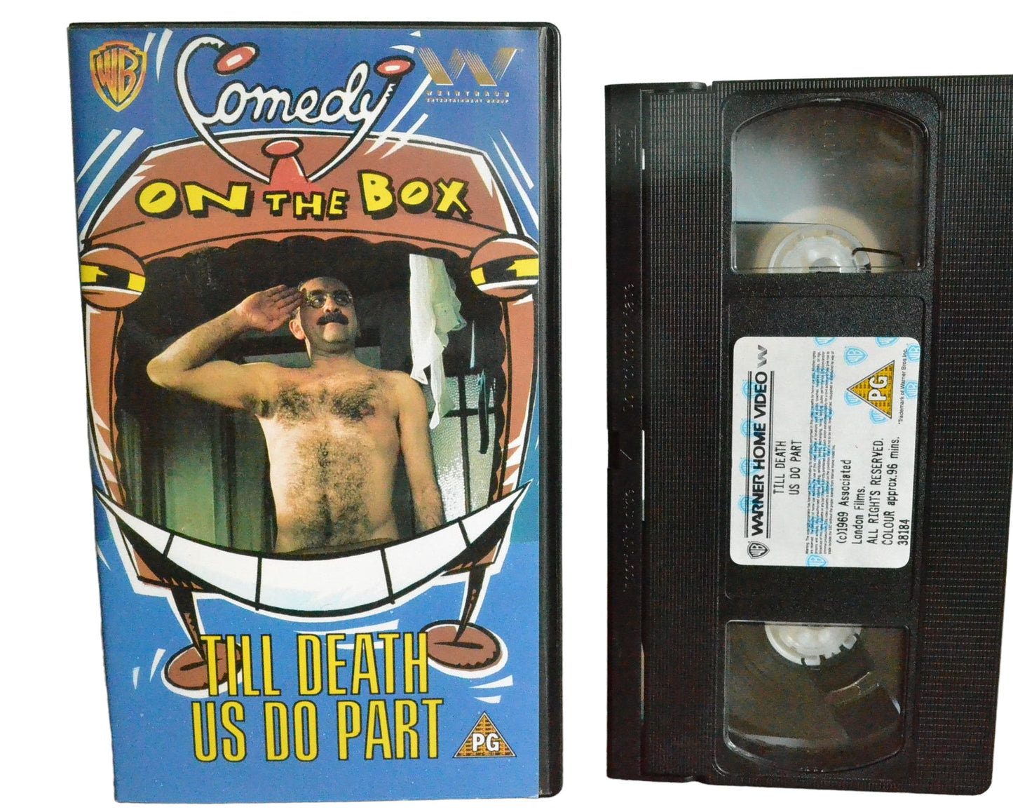 Till Death Us Do Part (On The Box) - Warren Mitchell - Warner Home Video - PES38184 - Comedy - Pal - VHS-