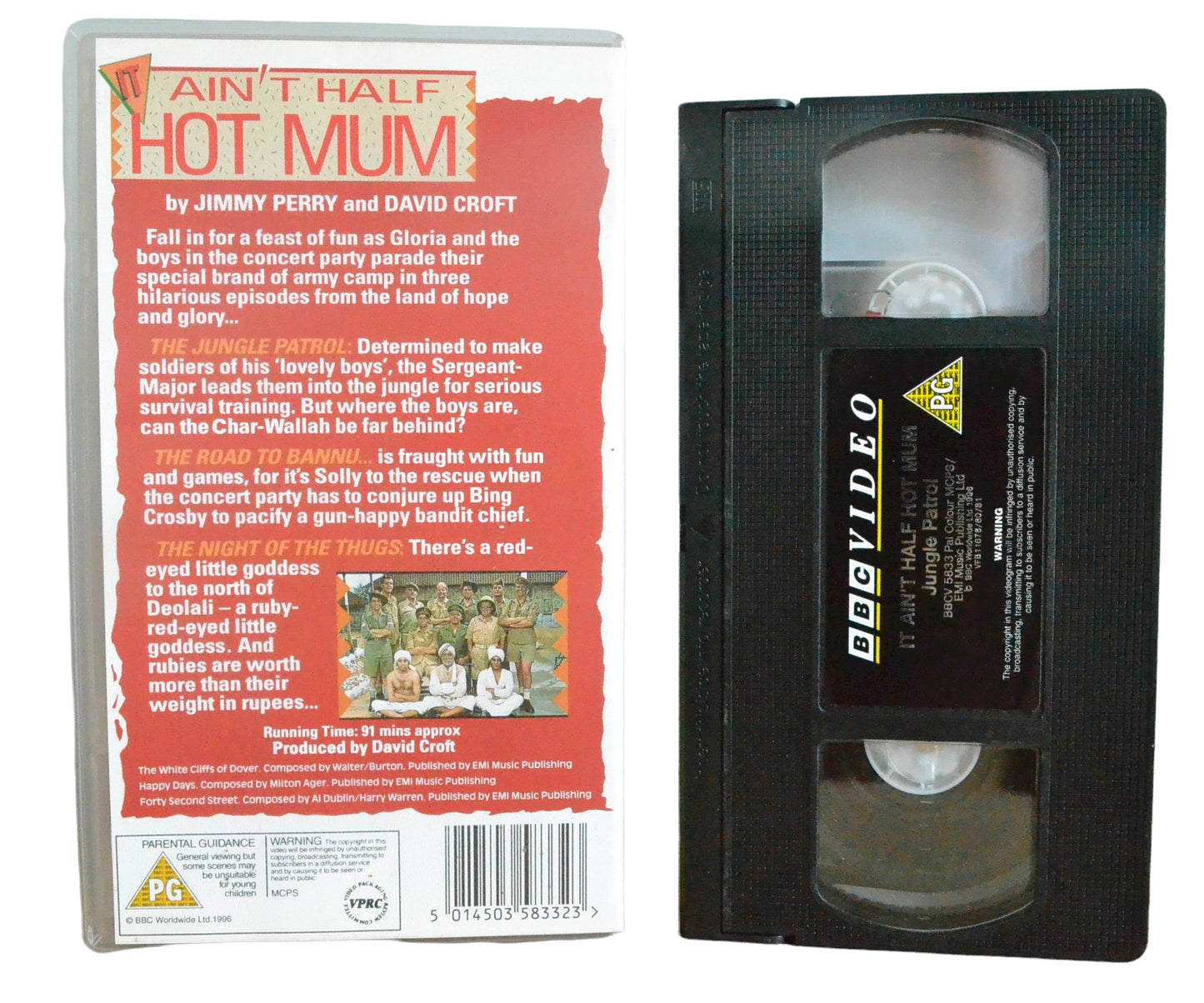 It Ain't Half Hot Mum - Windsor Davies - BBC Video - Vintage - Pal VHS-