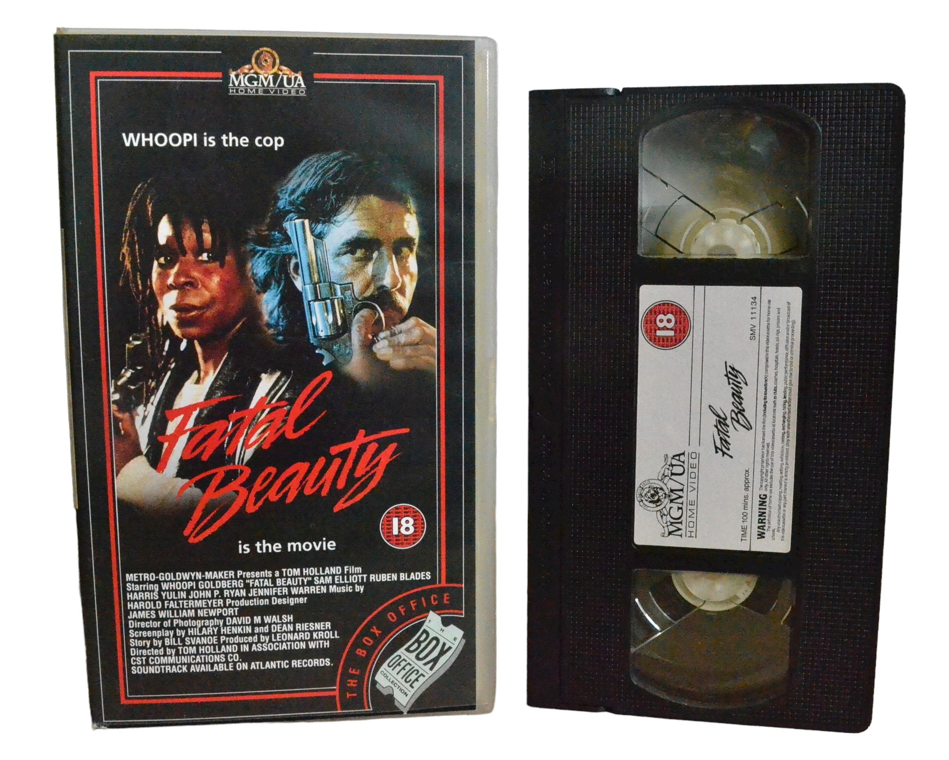 Fatal Beauty - Whoopi Goldberg - MGM/UA Home Video - Action - Pal - VHS-