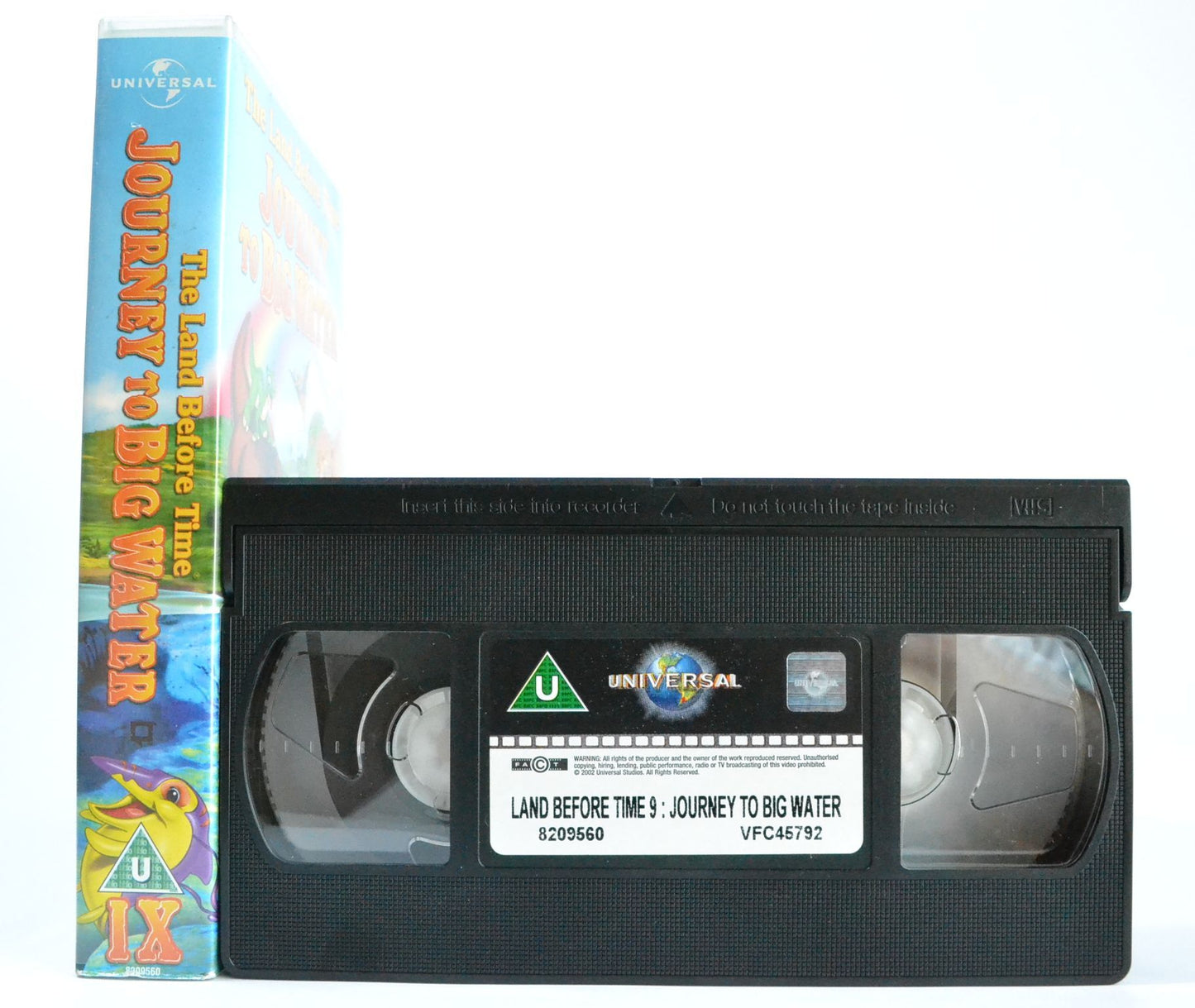 The Land Before Time: Journey To Big Water (2003) Contains Mild Peril - VHS-