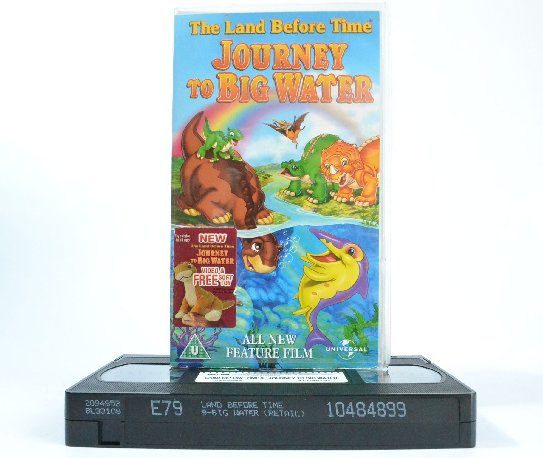 The Land Before Time: Journey To Big Water (2003) Contains Mild Peril - VHS-