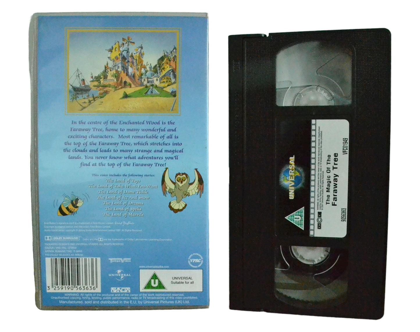 The Magic Of The Faraway Tree - Universal - Childrens - Pal VHS-