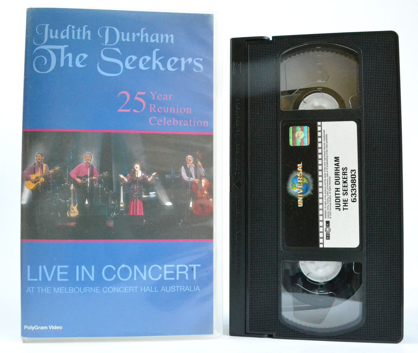 Judith Durham The Seekers: 25 Year Reunion Celebration - Melbourne - VHS-