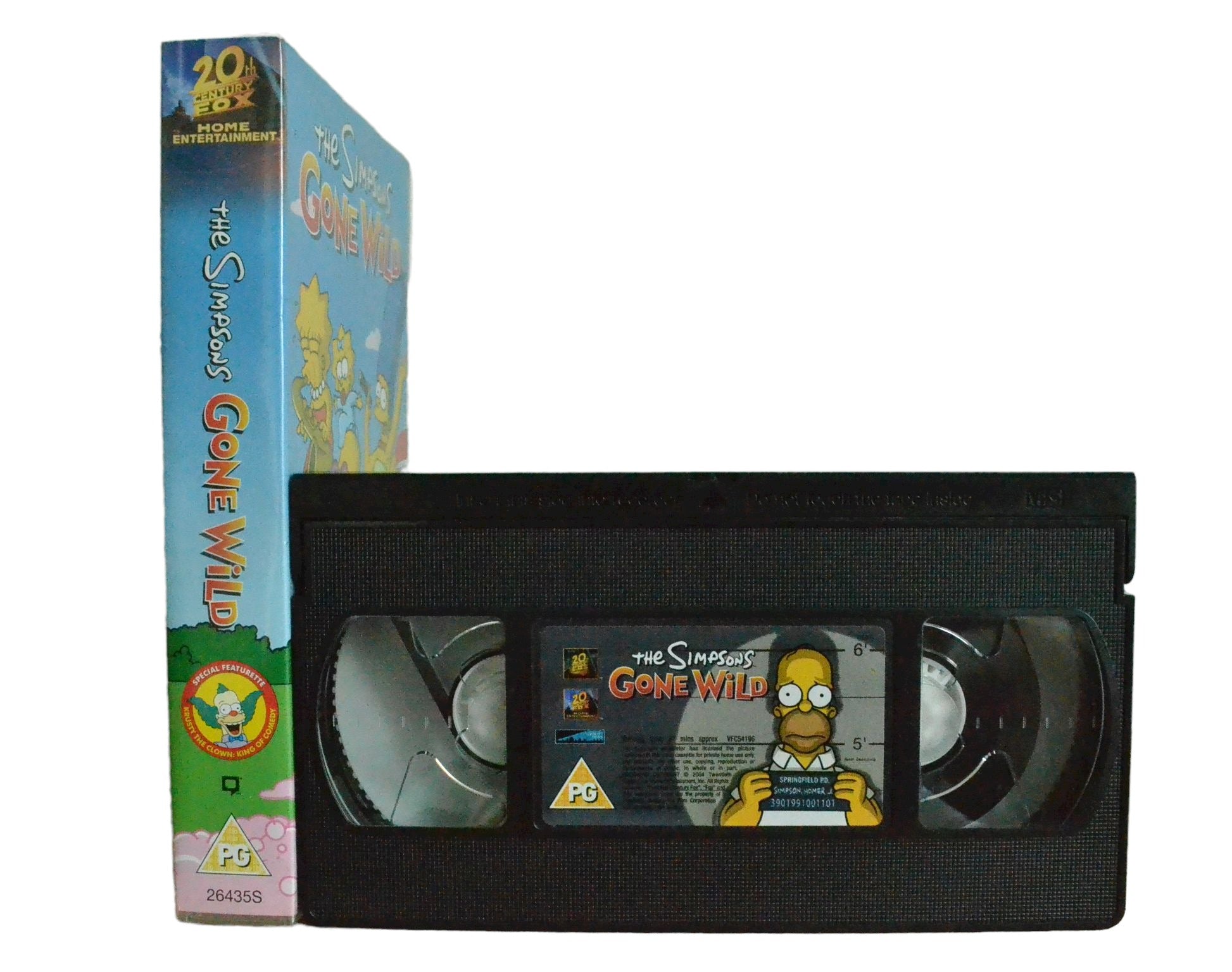 The Simpsons Gone Wild - 20th Century Fox Home Entertainment - Childrens -  Pal VHS