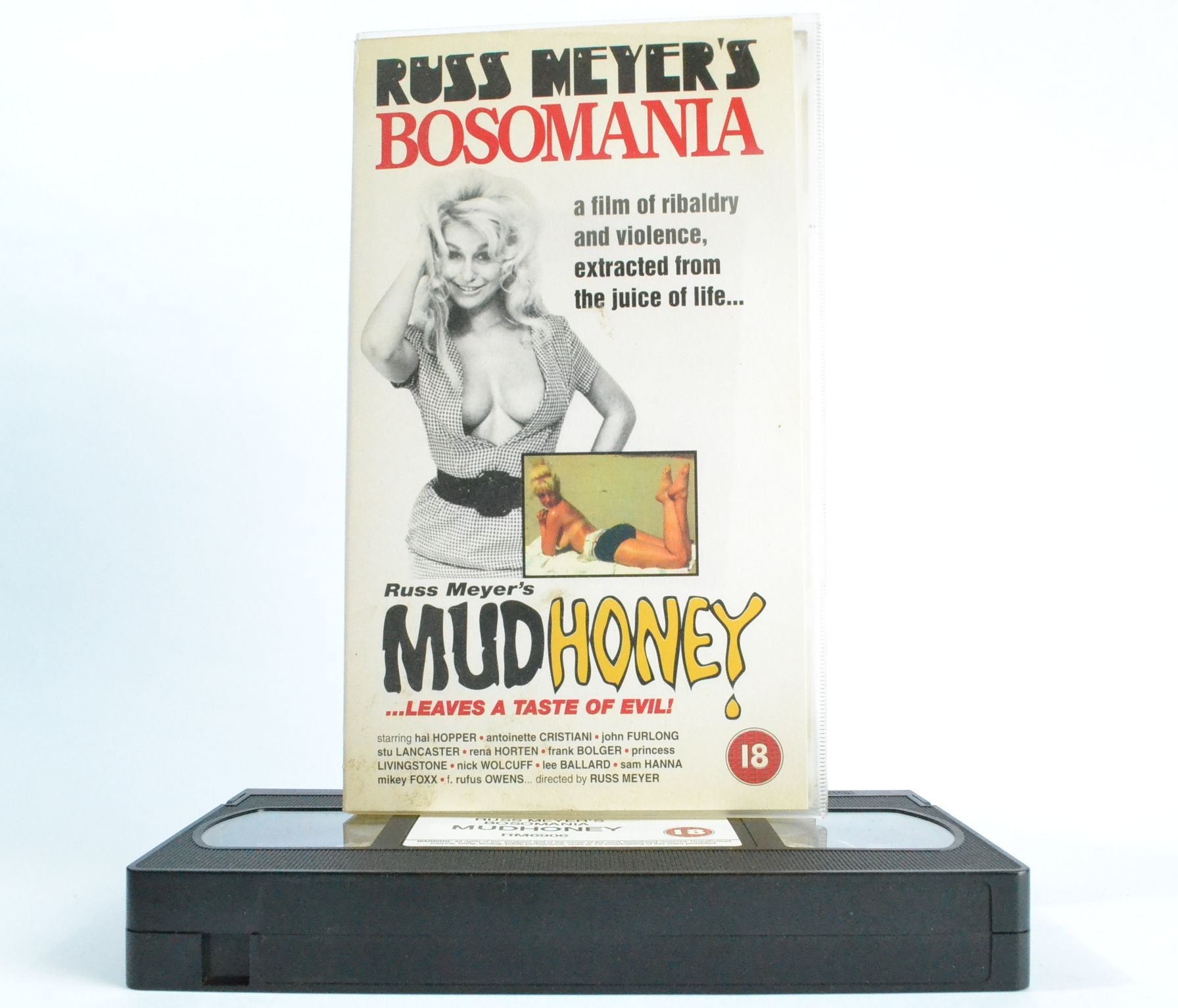 MudHoney: Bosomania; Russ Meyers - Lorna Maitland - Sticky Sleazy B-Movie VHS-