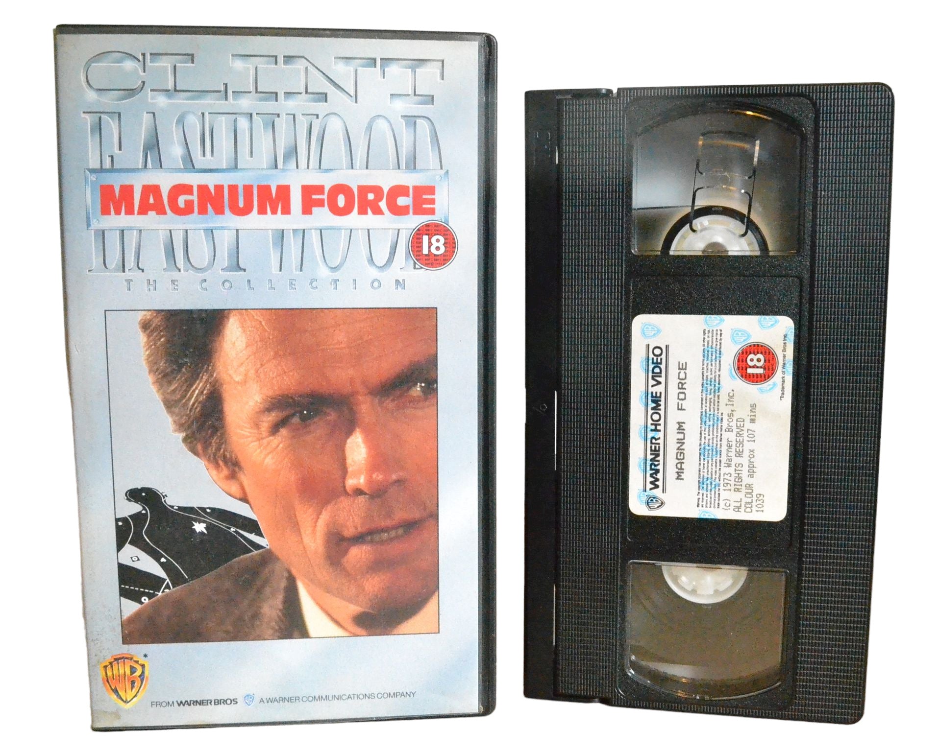 Magnum Force - Clint Eastwood - Warner Home Video - Action - Pal - VHS-