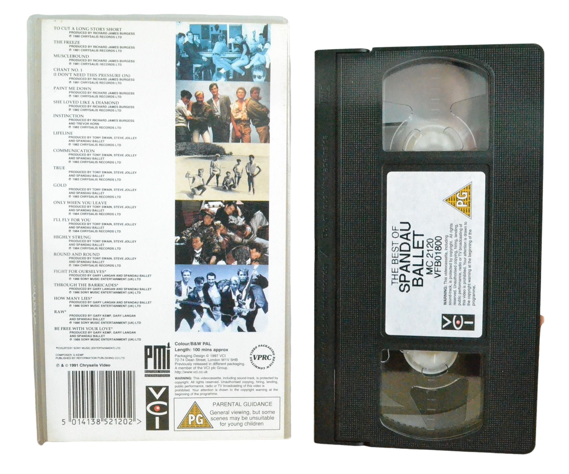 The Best Of Spandau Ballet - Picture Music International - Musical - Pal VHS-