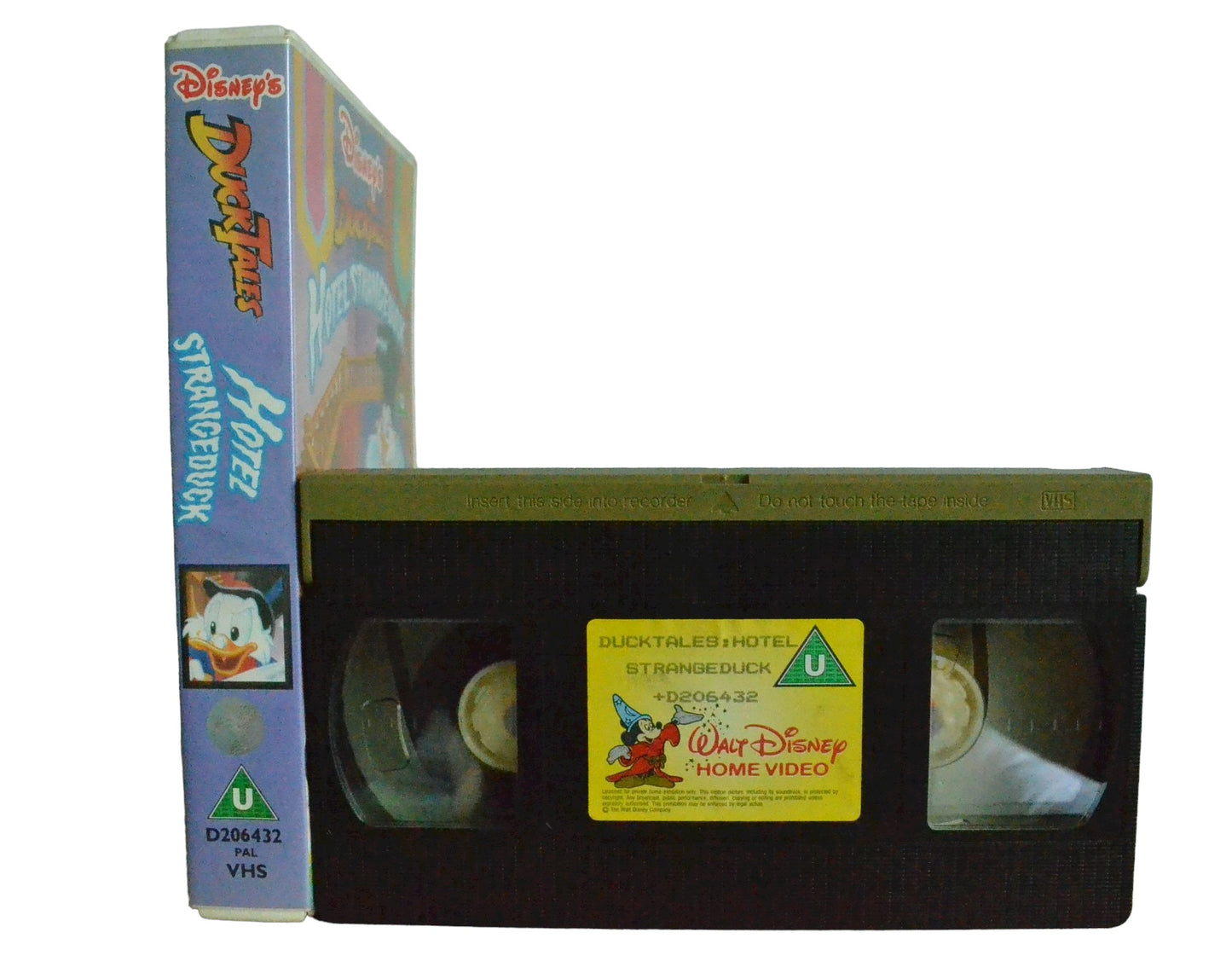 Disney's Duck Tales: Hotel Strange Duck - Walt Disney Home Video - Childrens - Pal VHS-