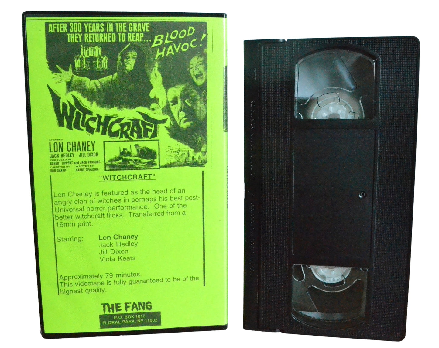 Witchcraft (20th Century fox 1864) - Lon Chaney - The Fang Presents - - Drama - Pal - VHS-