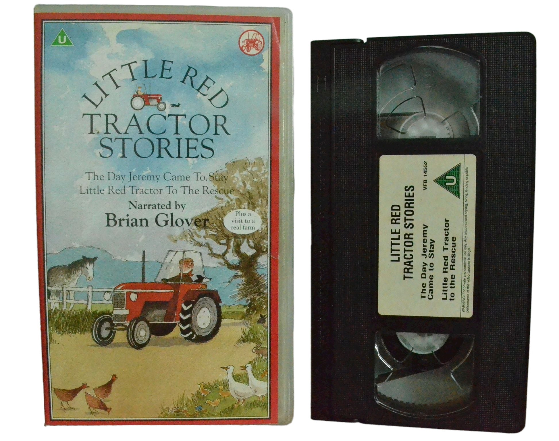 Little Red Tractor Stories - LR TOOL - Childrens - Pal VHS-