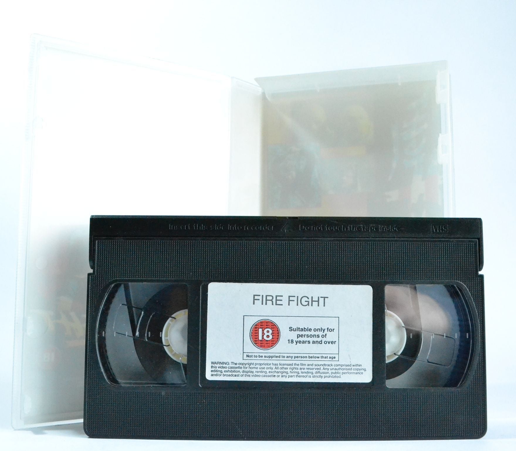 Fire Fight (1988): James Pfeiffer [Low Budget] Action “Post Apocalypse” - VHS-