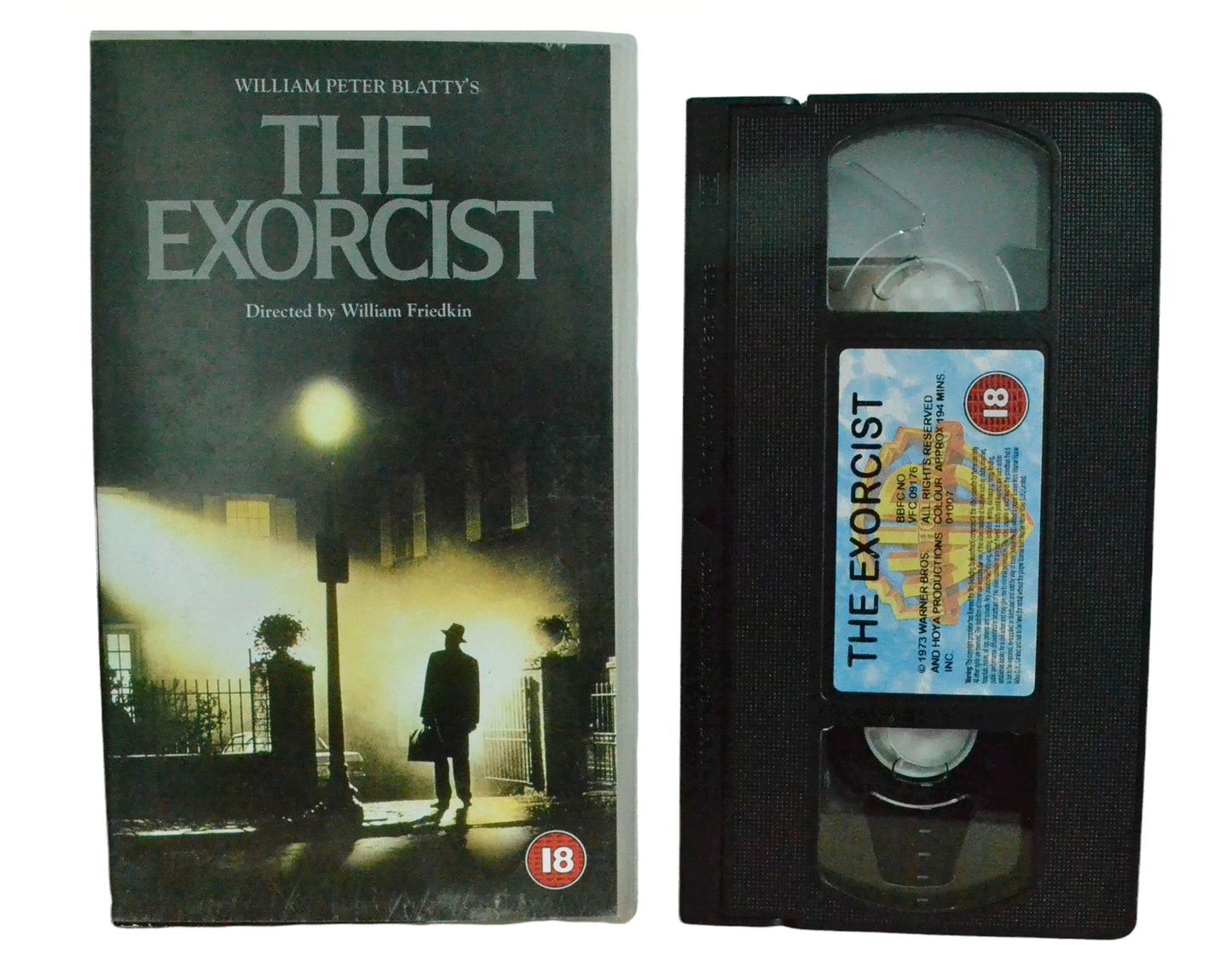 The Exorcist - William Peter Blatty - Warner Home Video - Vintage - Pal VHS-