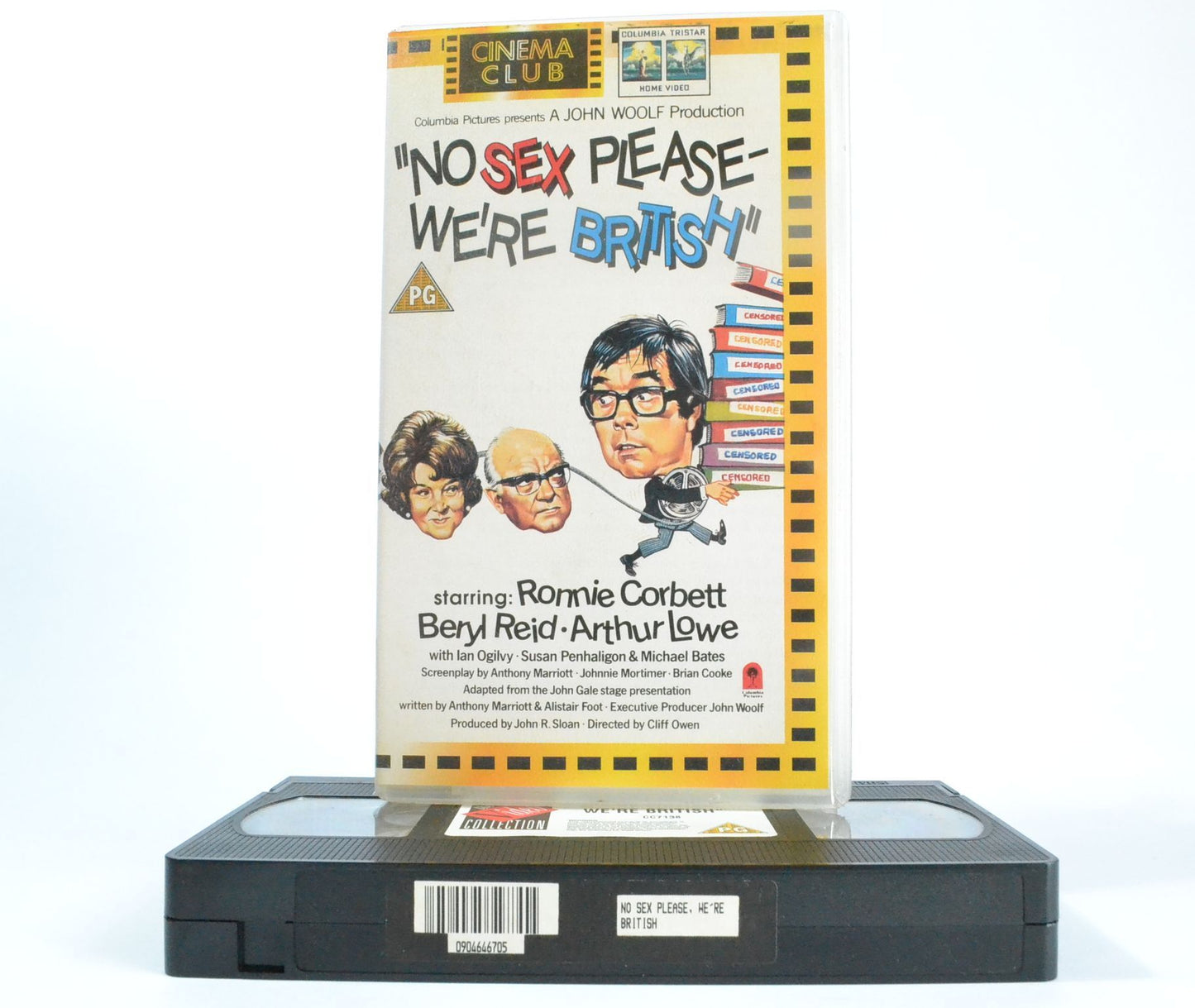 “No Sex Please, We’re British” - Ronnie Corbett - A.Lowe - Comedy (1973) VHS-