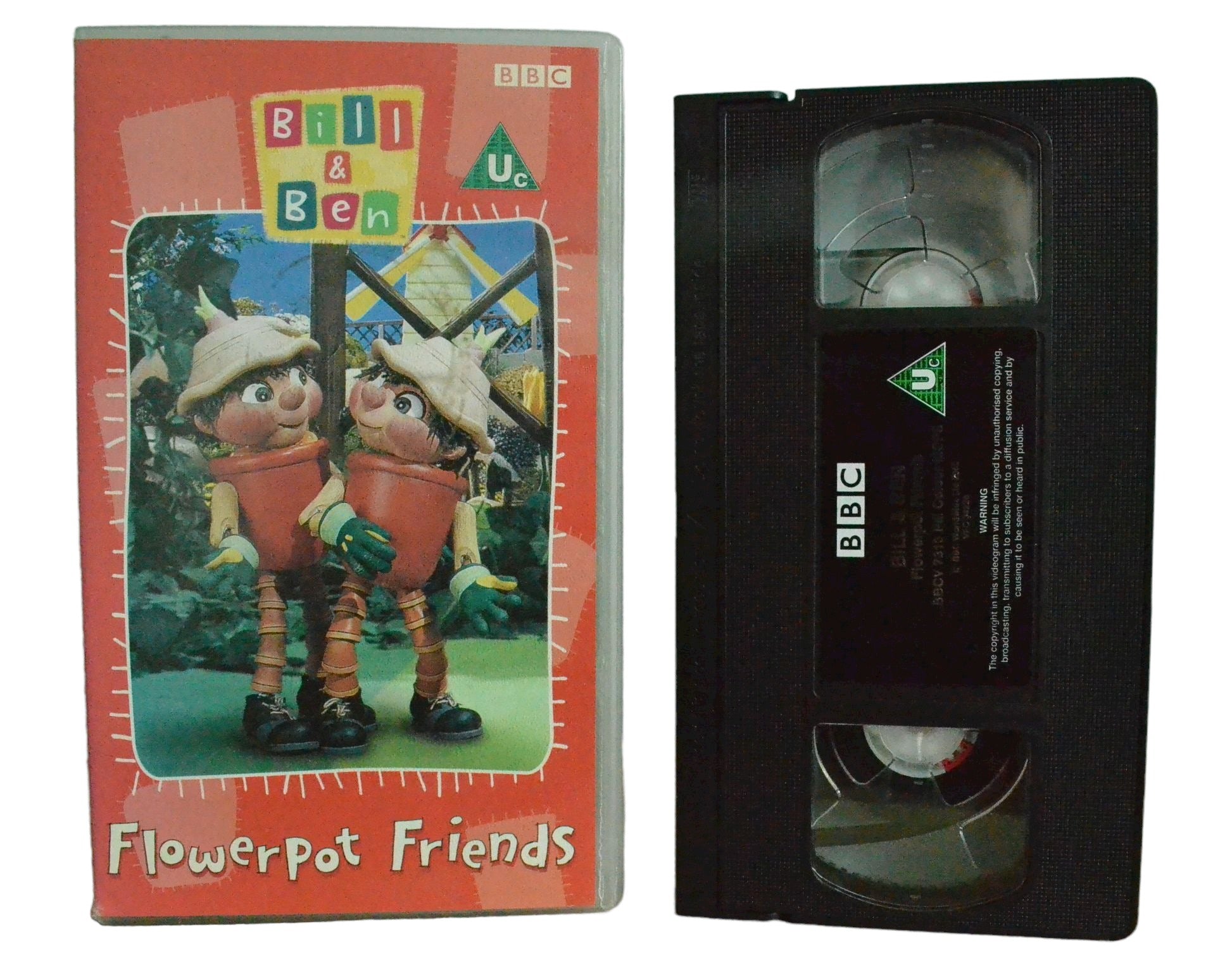 Bill & Ben Flowerpot Friends - BBC Video - Childrens - Pal VHS-