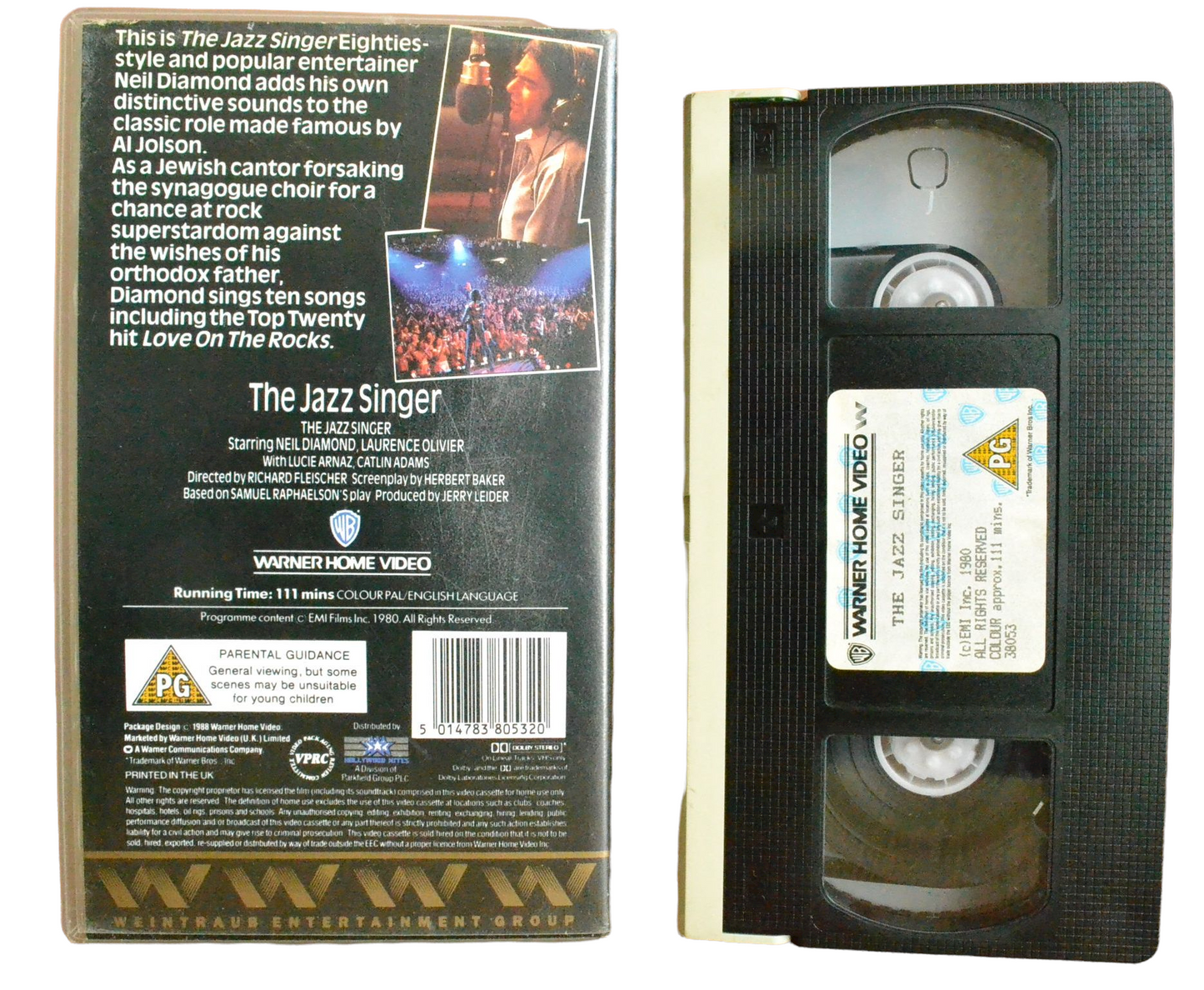 The Jazz Singer - Neil Diamond - Warner Bros - Music - Pal VHS-