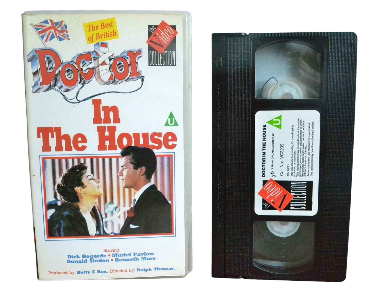 Doctor In The House - Dirk Bogarde - The Video Collection - VC3209 - Comedy - Pal - VHS-