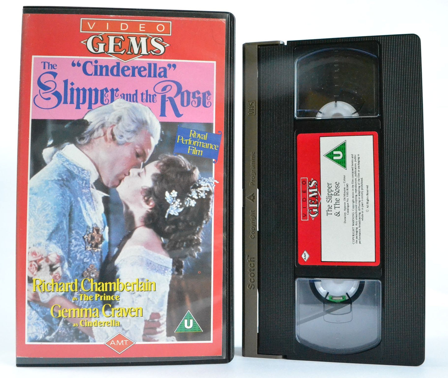 The Slipper And The Rose: “Cinderella” - Royal Performance - R.Chamberlain - VHS-