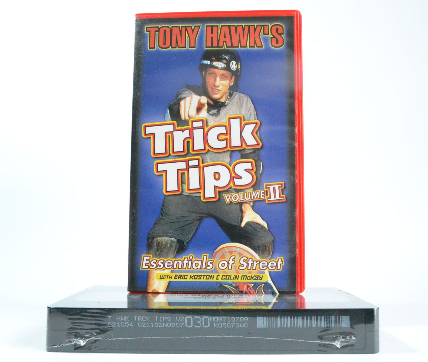 Tony Hawk’s: Tricks Tips (Vol.2) Ramp & Street [Kick-Flips, Frontsides, Axles] VHS-