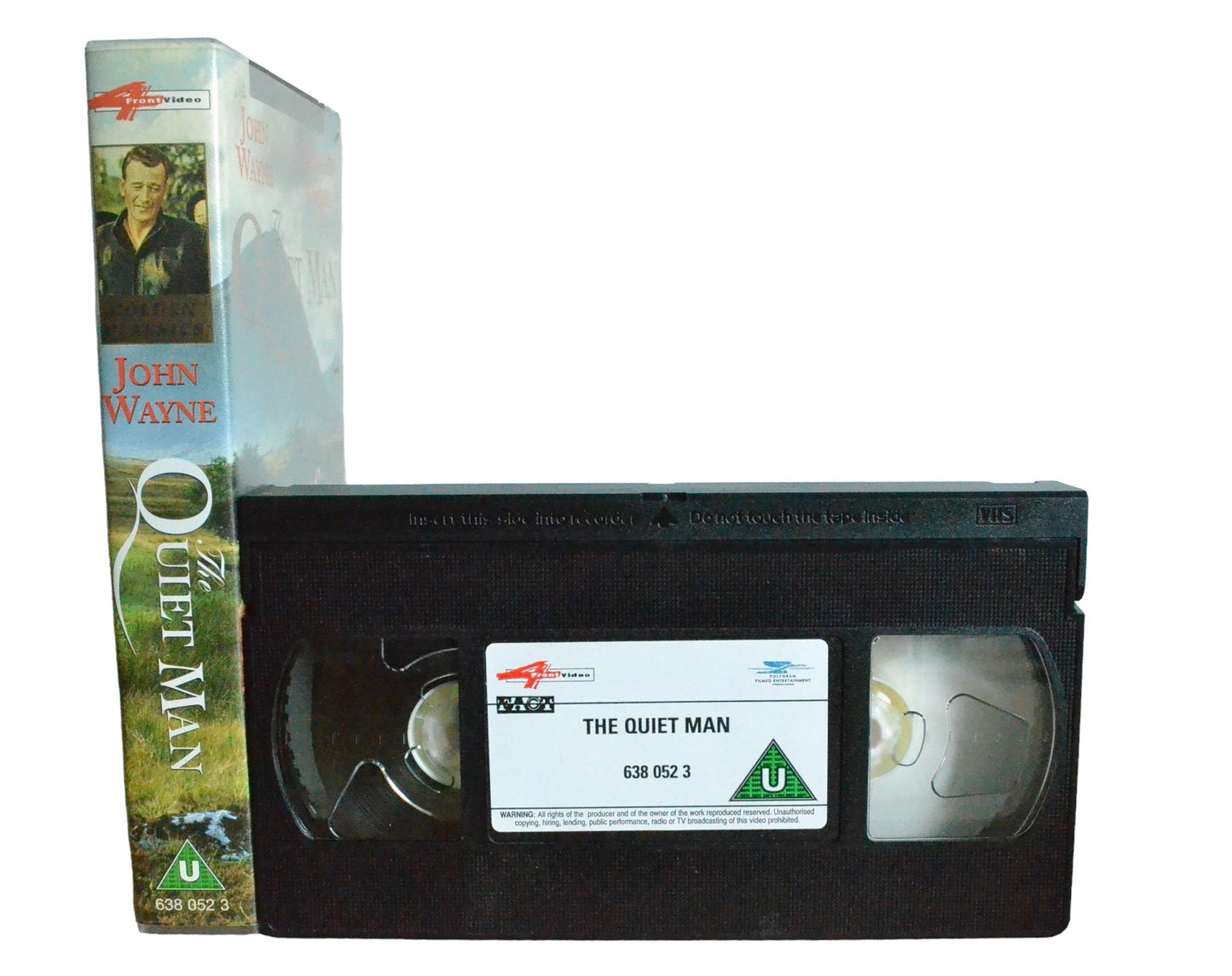 The Quiet Man - John Wayne - 4 Front Video - 6380523 - Comedy - Pal - VHS-