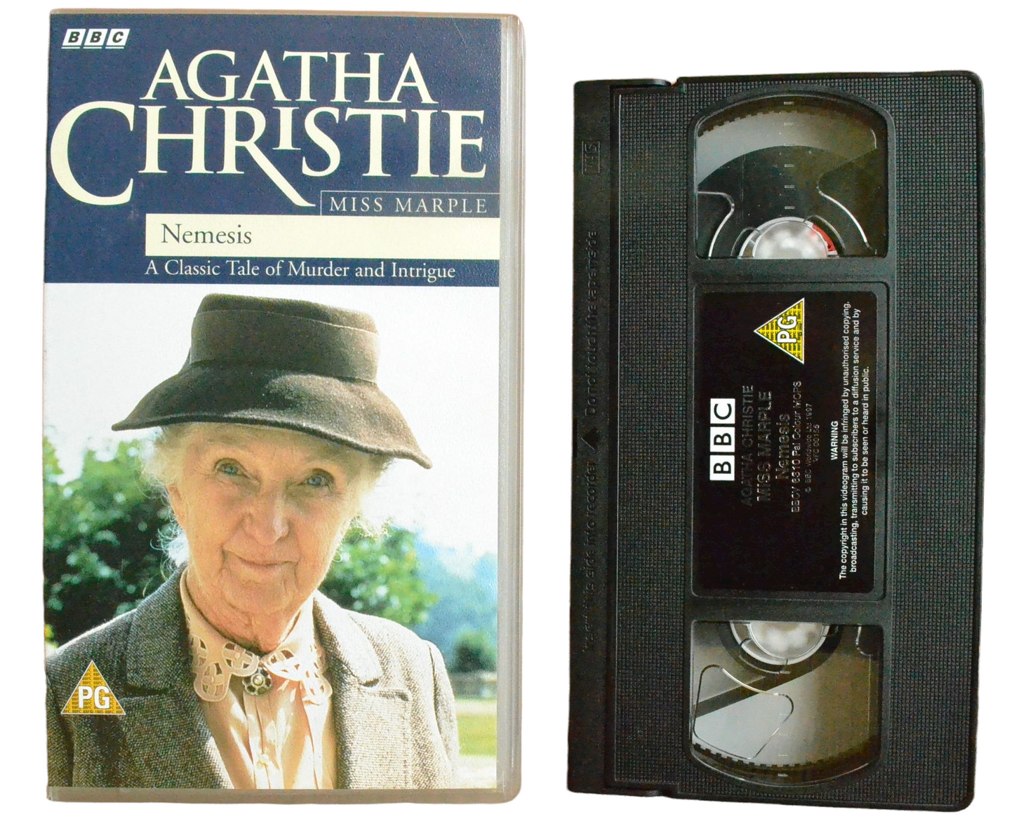 Agatha Christie Miss Marple - Joan Hickson - BBC - Vintage - Pal VHS-