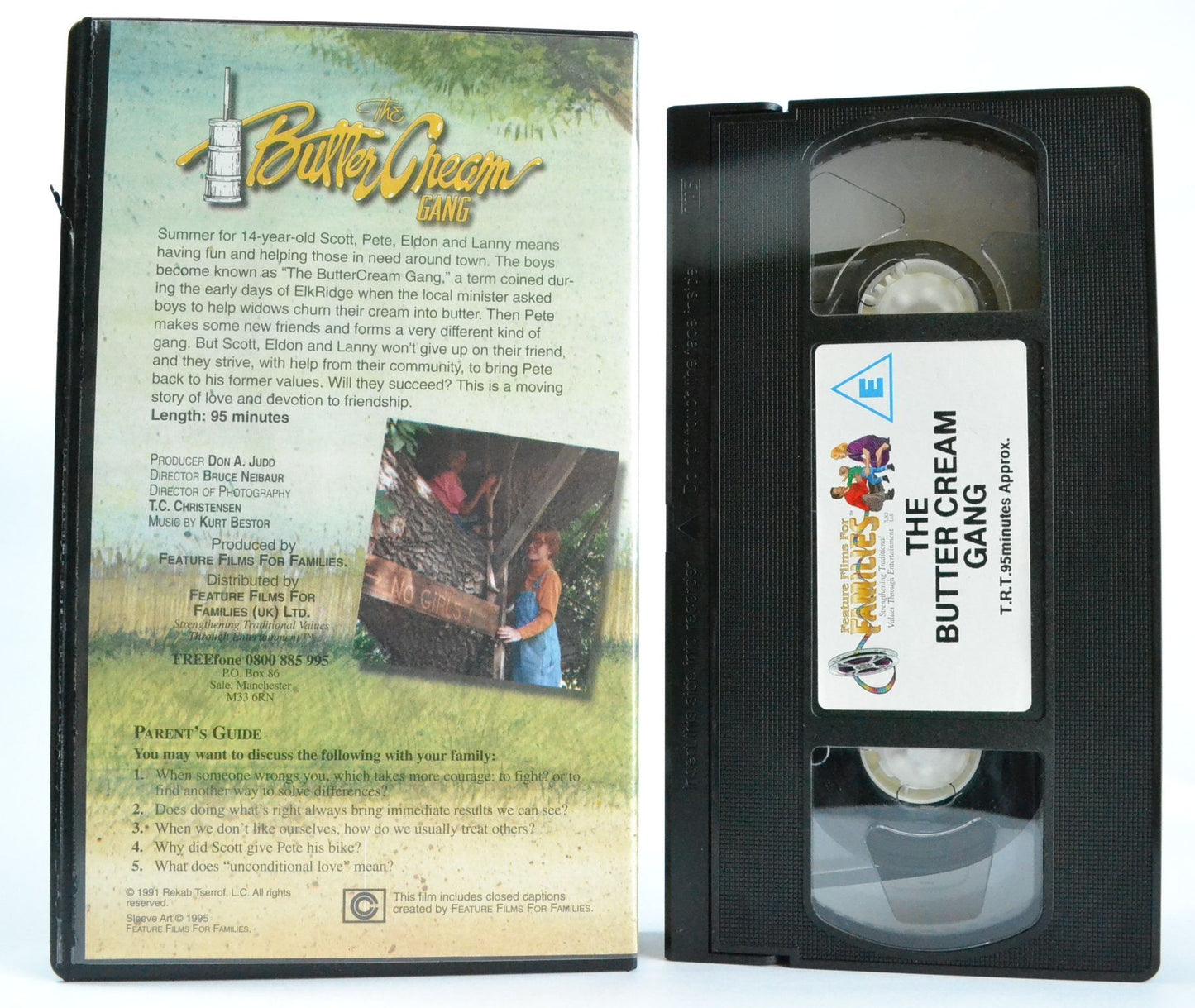 The Butter Cream Gang: None Violent Communication - B.Neibaur - Kid’s - VHS-