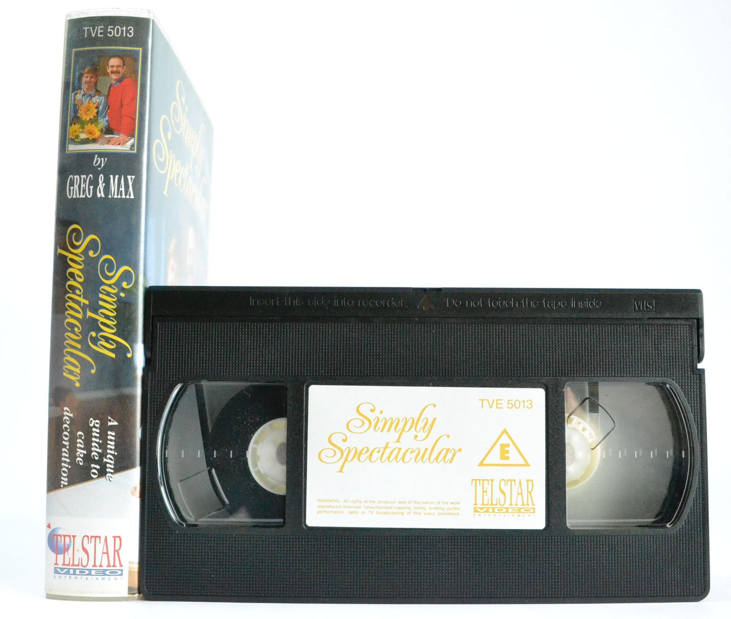 Simply Spectacular: Cake Decoration - Greg Robinson/Max Schofield (1993) - VHS-