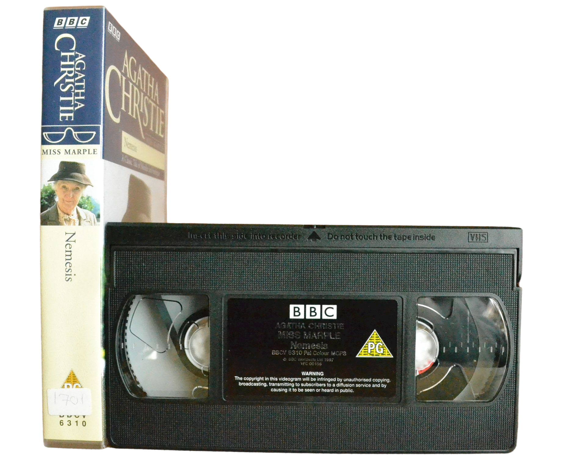 Agatha Christie Miss Marple - Joan Hickson - BBC - Vintage - Pal VHS-