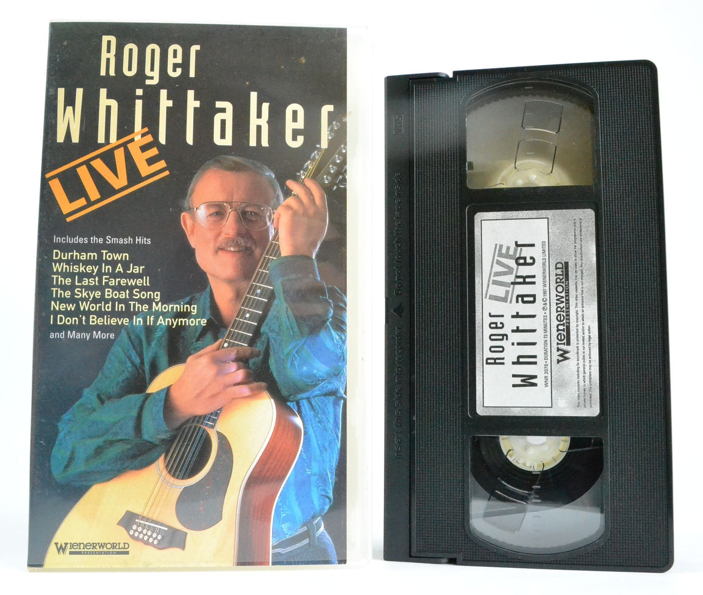 Roger Whittaker: (7 March, 1989) Tivoli Concert, Copenhagen, Denmark - VHS-