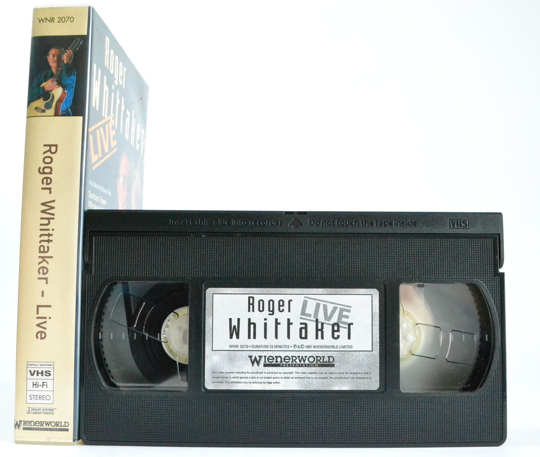 Roger Whittaker: (7 March, 1989) Tivoli Concert, Copenhagen, Denmark - VHS-