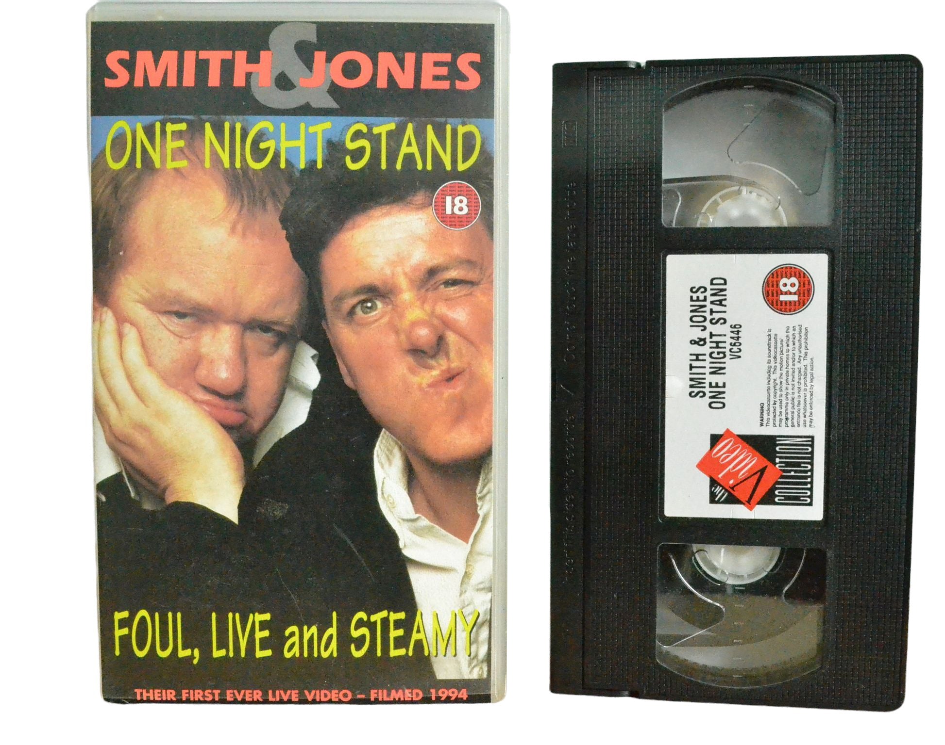 Smith & Jones: One Night Stand - Mel Smith - The Video Collection - Comedy - Pal VHS-