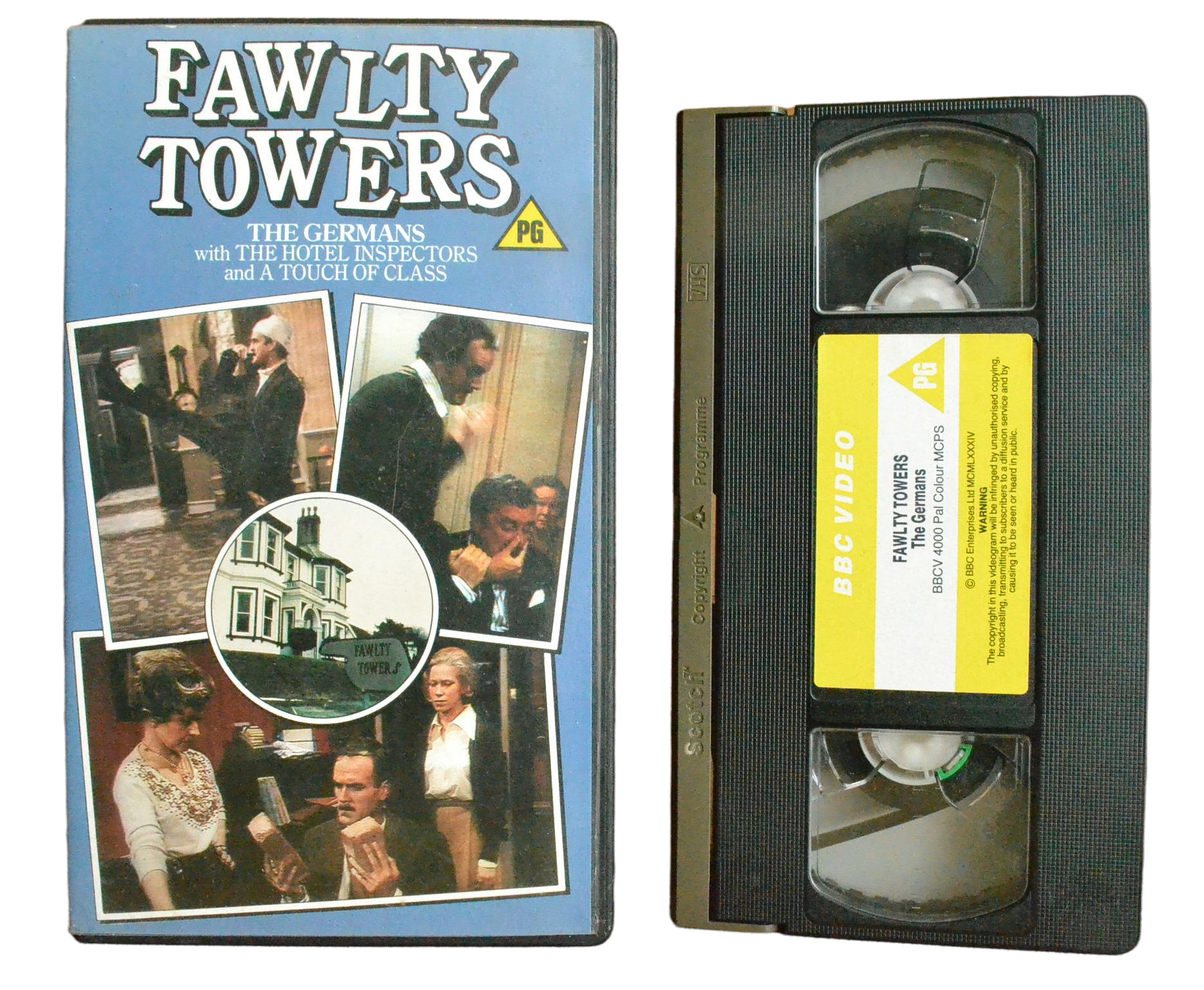 Fawlty Towers: The Germans - John Cleese - BBC - Vintage - Pal VHS-