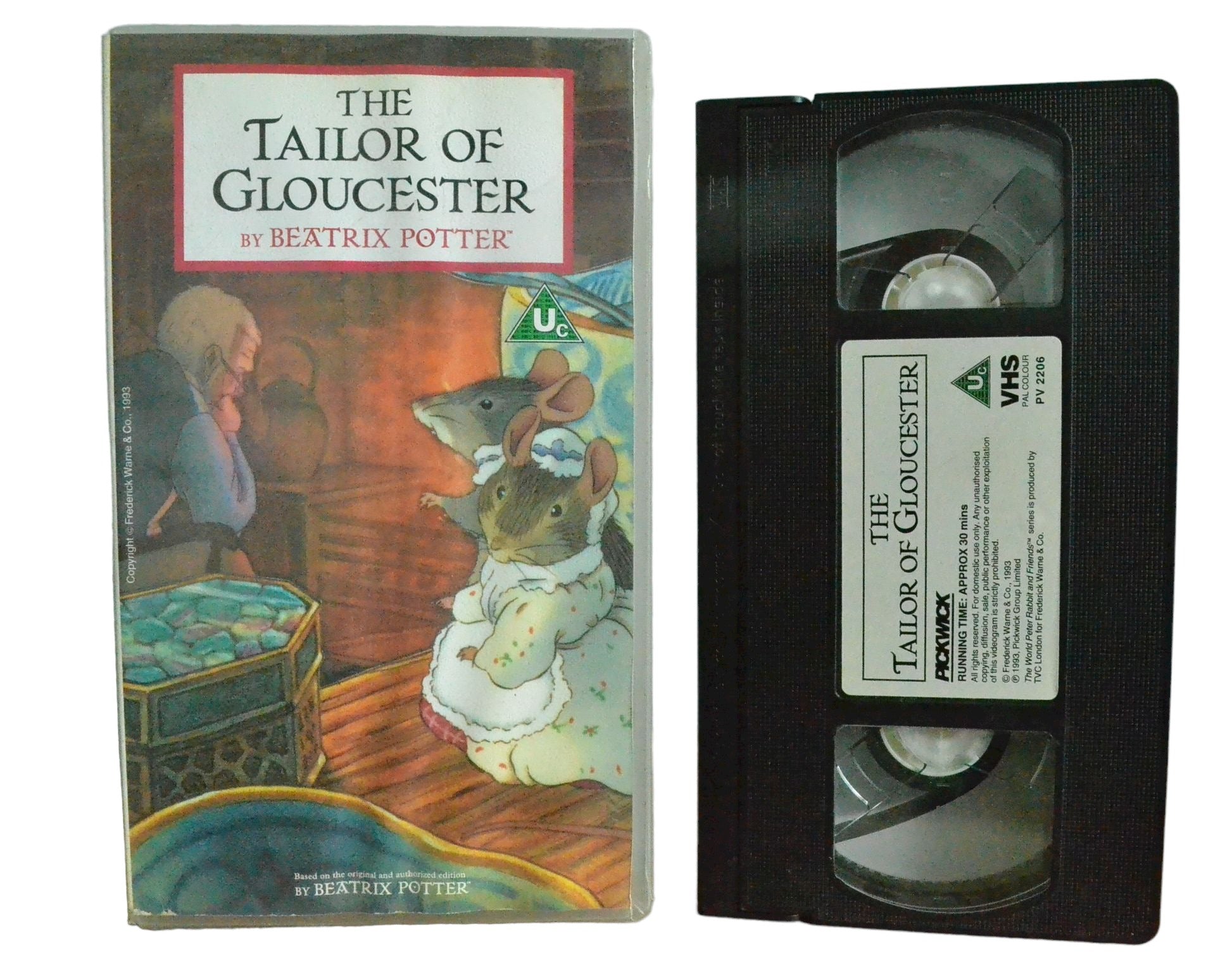 The Tailor Of Gloucester - Pickwick - Childrens - Pal VHS-